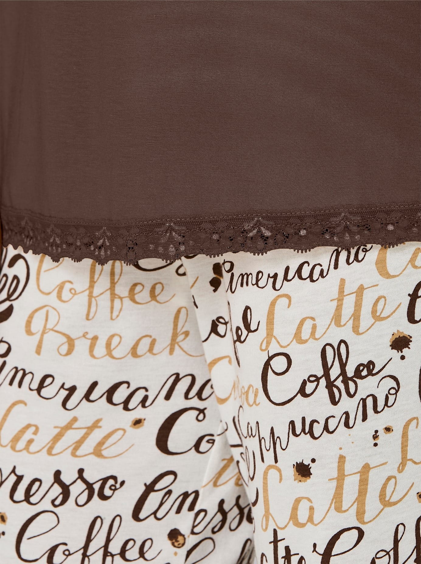 wäschepur Pyjamaoberteil »Schlafanzug-Shirt« 1 tlg.