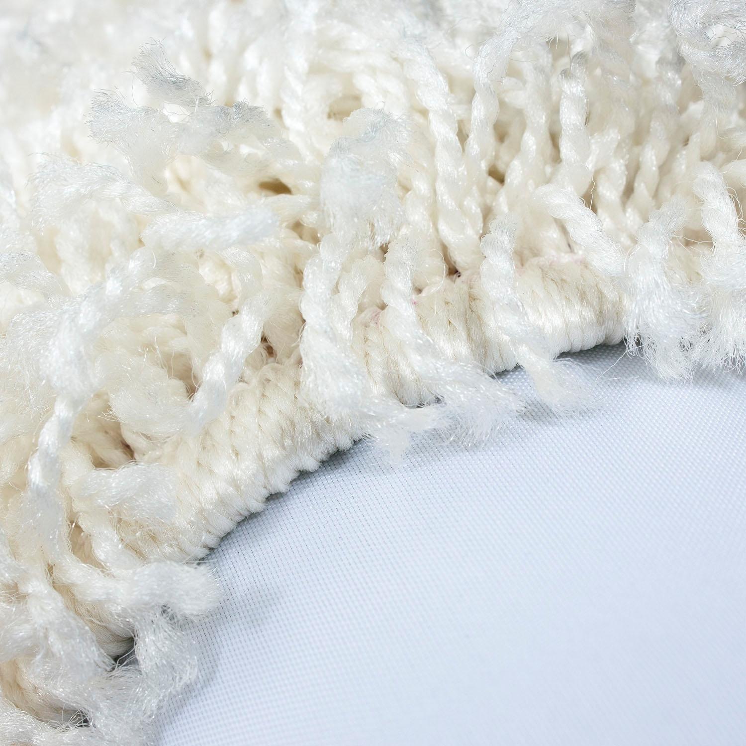 Ayyildiz Teppiche Hochflor-Teppich "Life Shaggy 1500, auch als Läufer und in Rund erhältlich" rund 30 mm Höhe Langflor, uni, große Farb- und Größenauswahl. Wohnzimmer, alle Räume