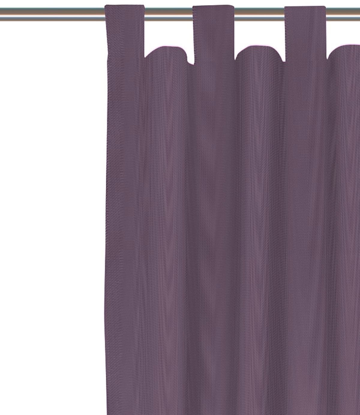 Adam Vorhang »Uni Collection« Schlaufen 1 Stk. tlg. Blickdichter aus 100% Bio-Baumwolle