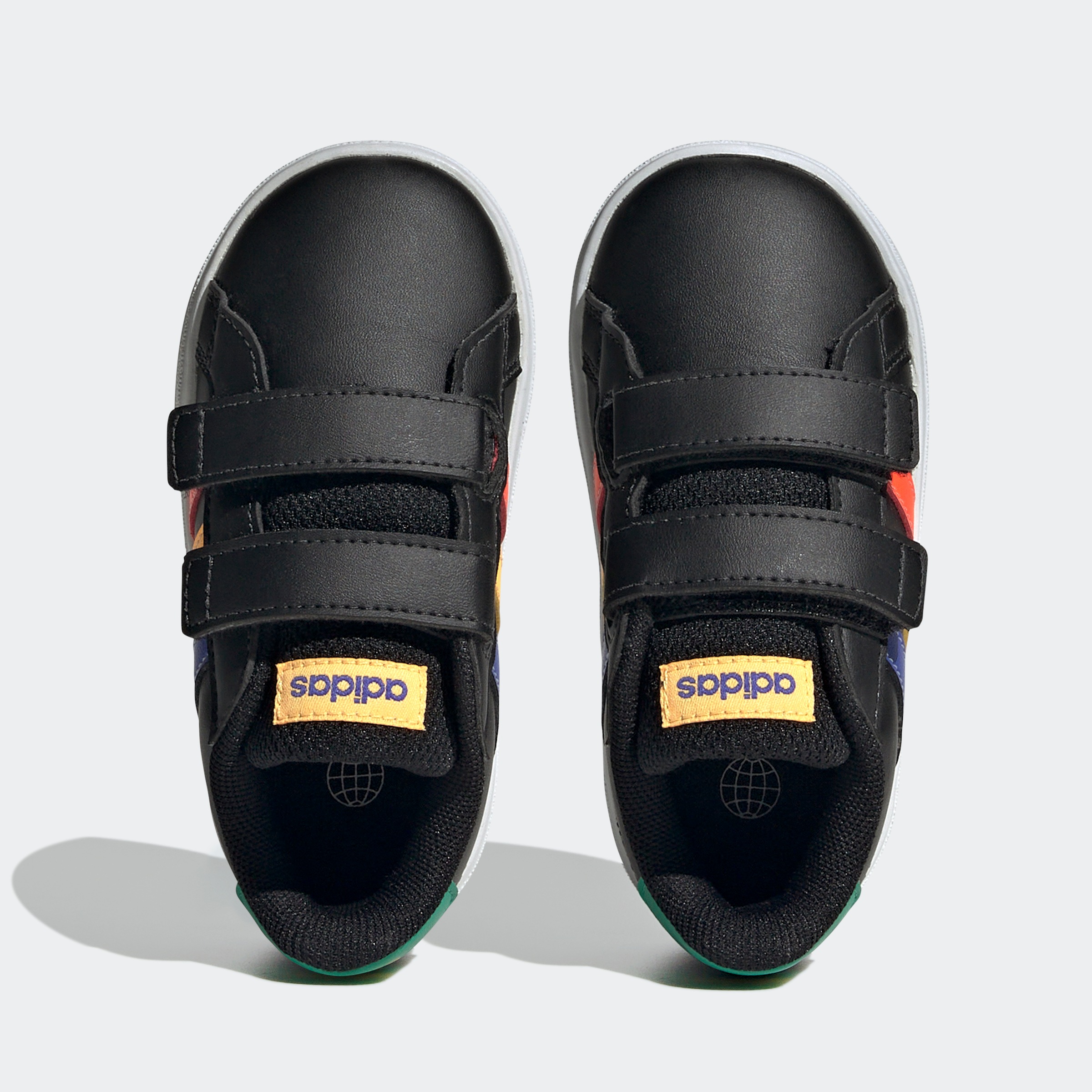 adidas Sportswear Sneakers »GRAND COURT LIFESTYLE HOOK AND LOOP«  für Kinder, Design auf den Spuren des adidas Superstar