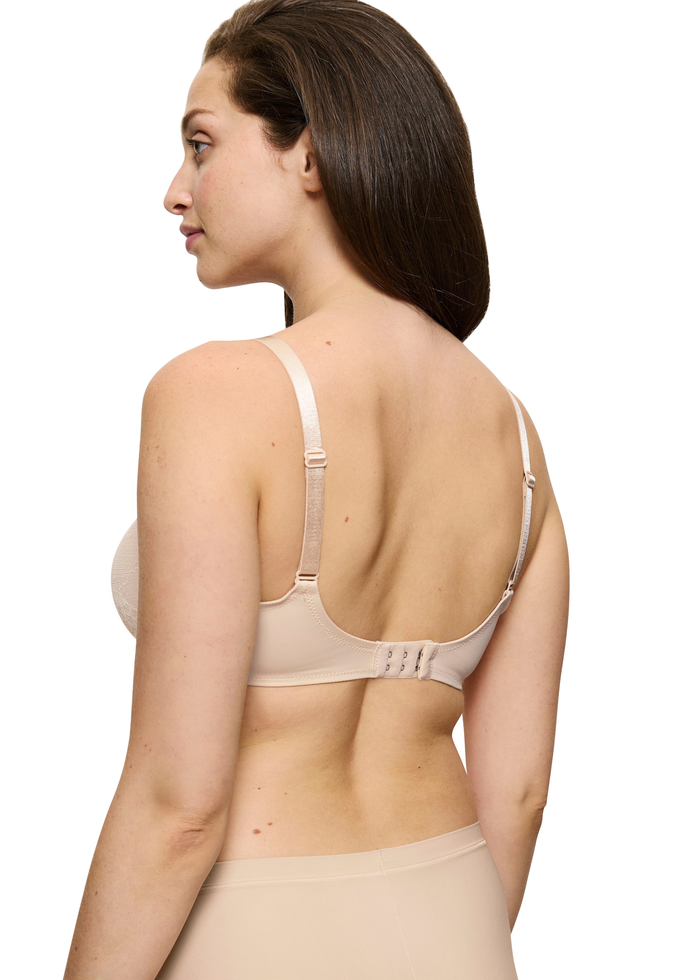 Triumph Minimizer-BH »Contouring Sensation W01«, verkleinert die Brust optisch um eine Cup-Grösse, florale Spitze