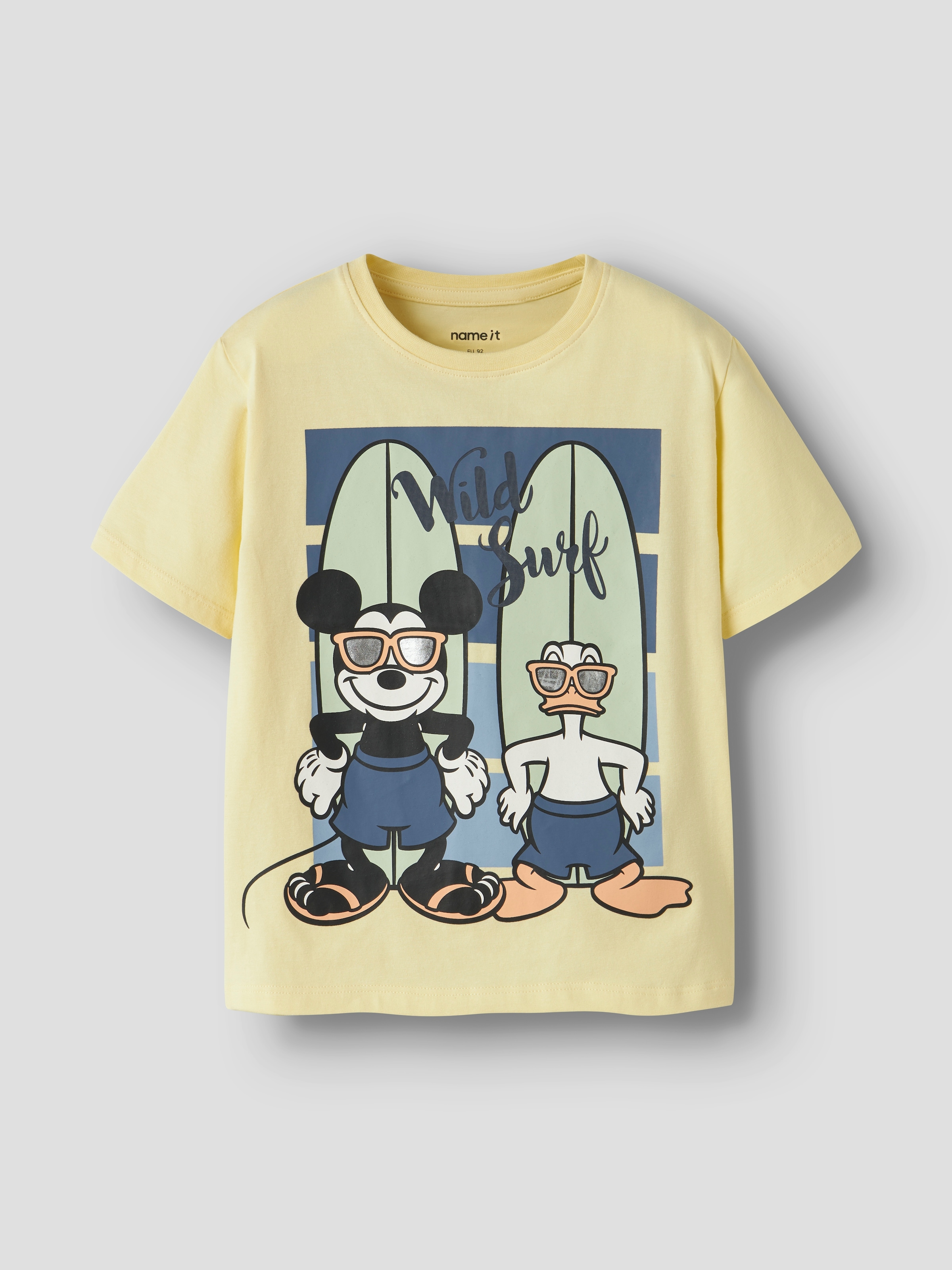 Name It T-Shirt »NMMART MICKEY SS NREG TOP BOX WDI« Baumwollmischung, regular fit
