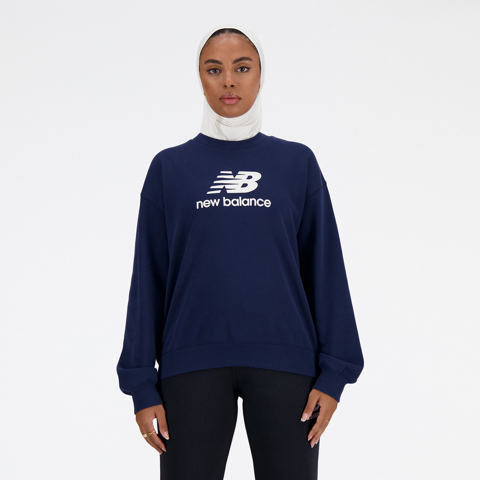 Kapuzensweatshirt »SPORT ESSENTIALS FRENCH TERRY LOGO CREW«