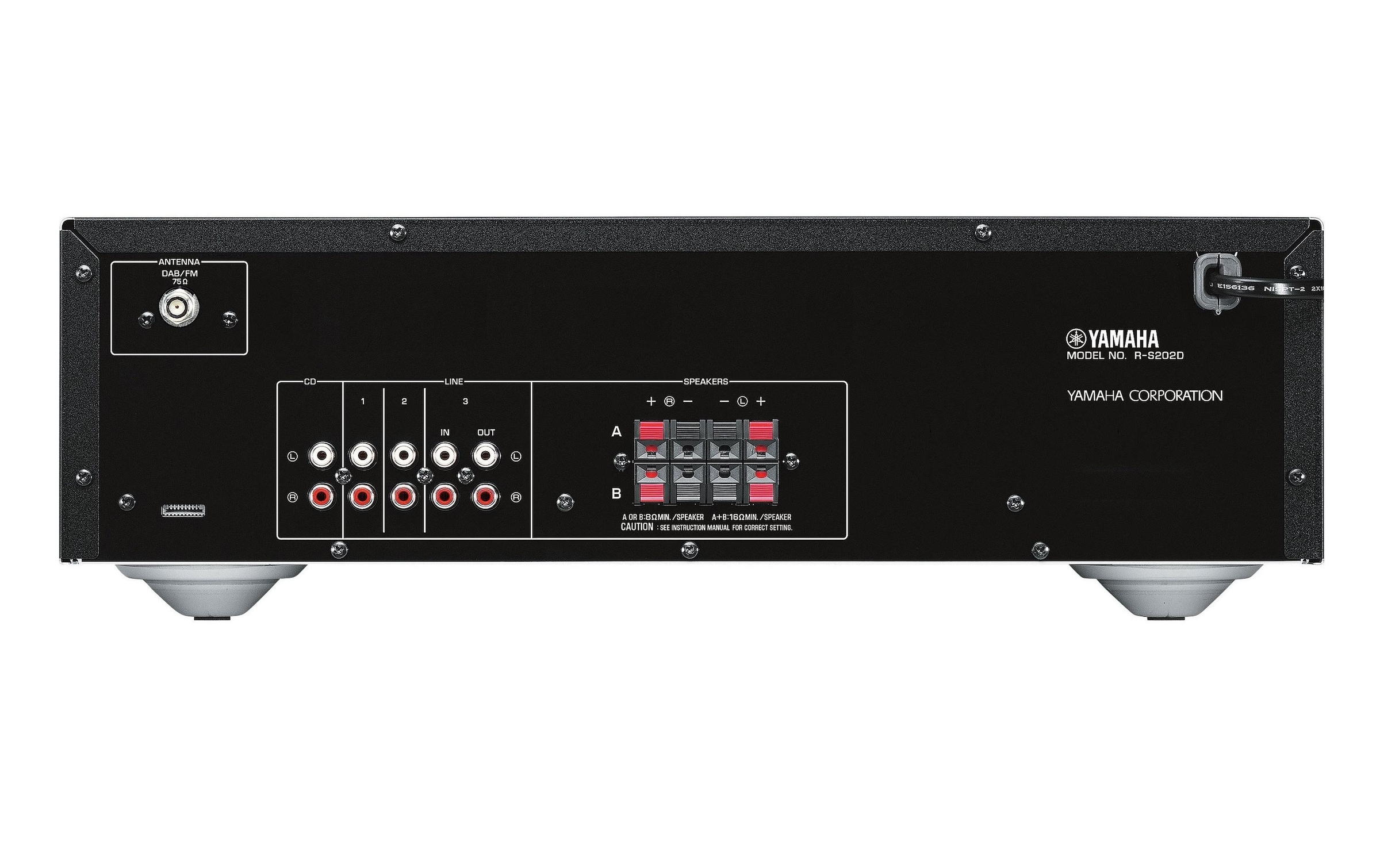 Yamaha Stereo-Receiver »R-S202DAB«, (Bluetooth)