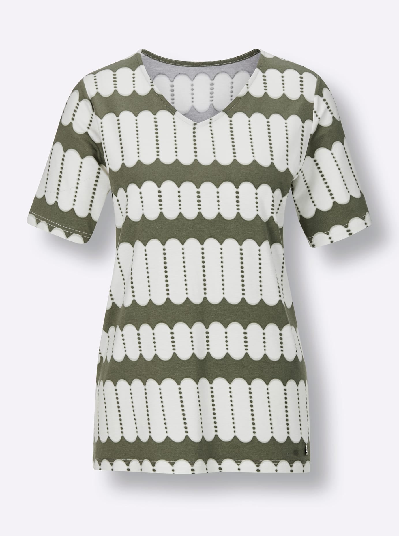CREATION L PREMIUM Print-Shirt »Lyocell-Shirt«, (1 tlg.)