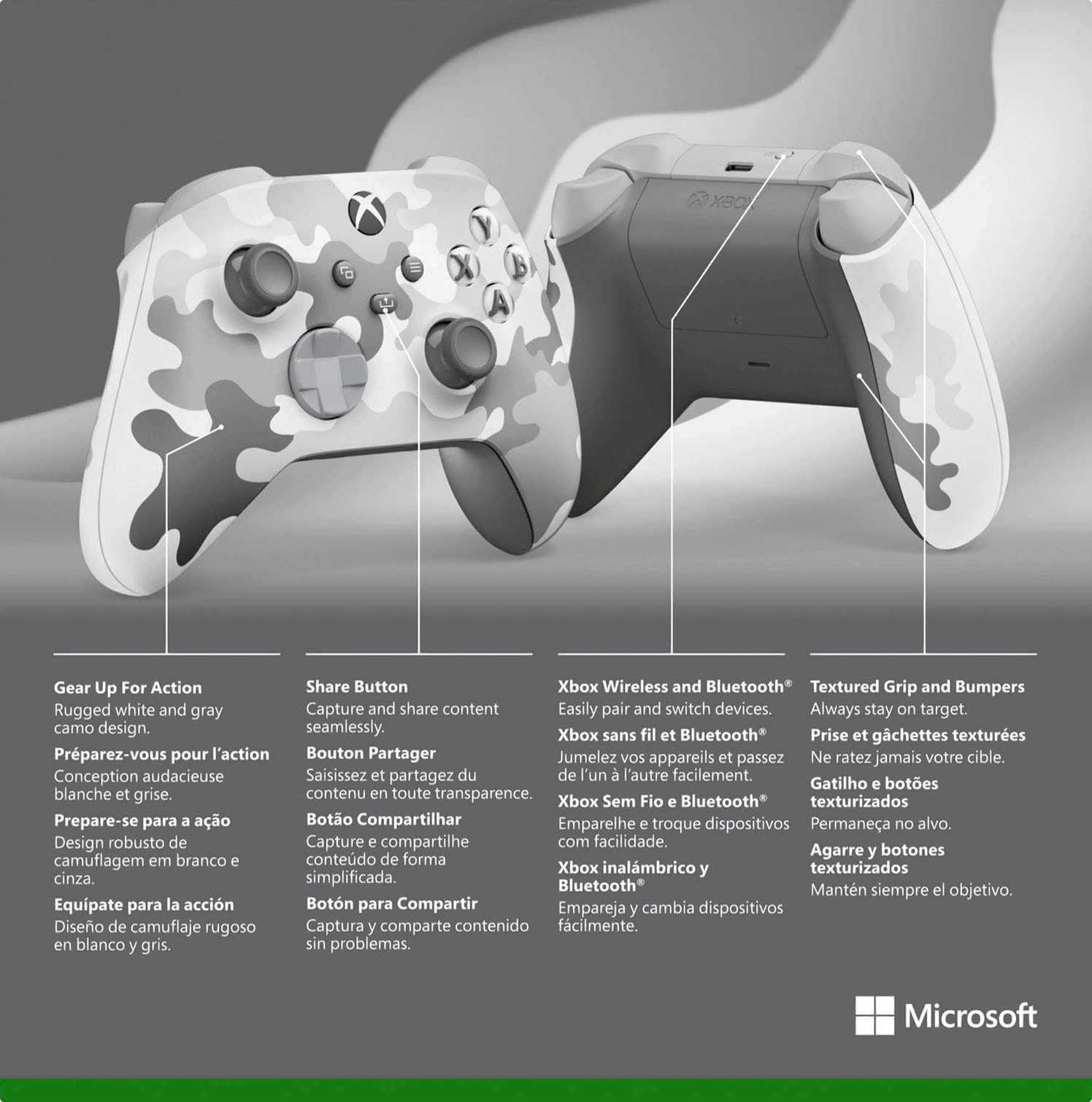 Xbox Wireless-Controller »Arctic Camo Special Edition«