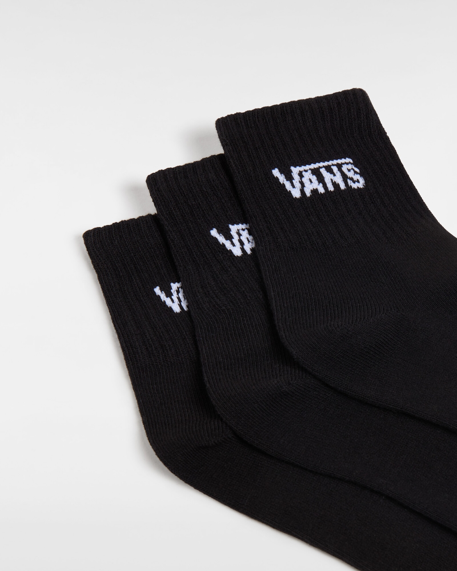 Vans Socken »CLASSICHALFCREWSOCK«, (3 Paar), mit Logoschriftzug