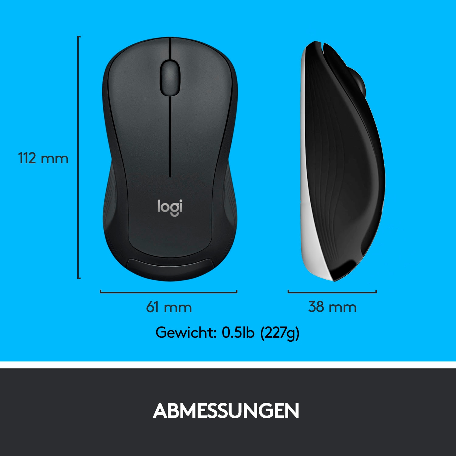 Logitech Tastatur- und Maus-Set »MK540 ADVANCED Kabellose«, für Windows, USB, Sondertasten, 3 Jahre Batterielaufzeit, PC, Laptop