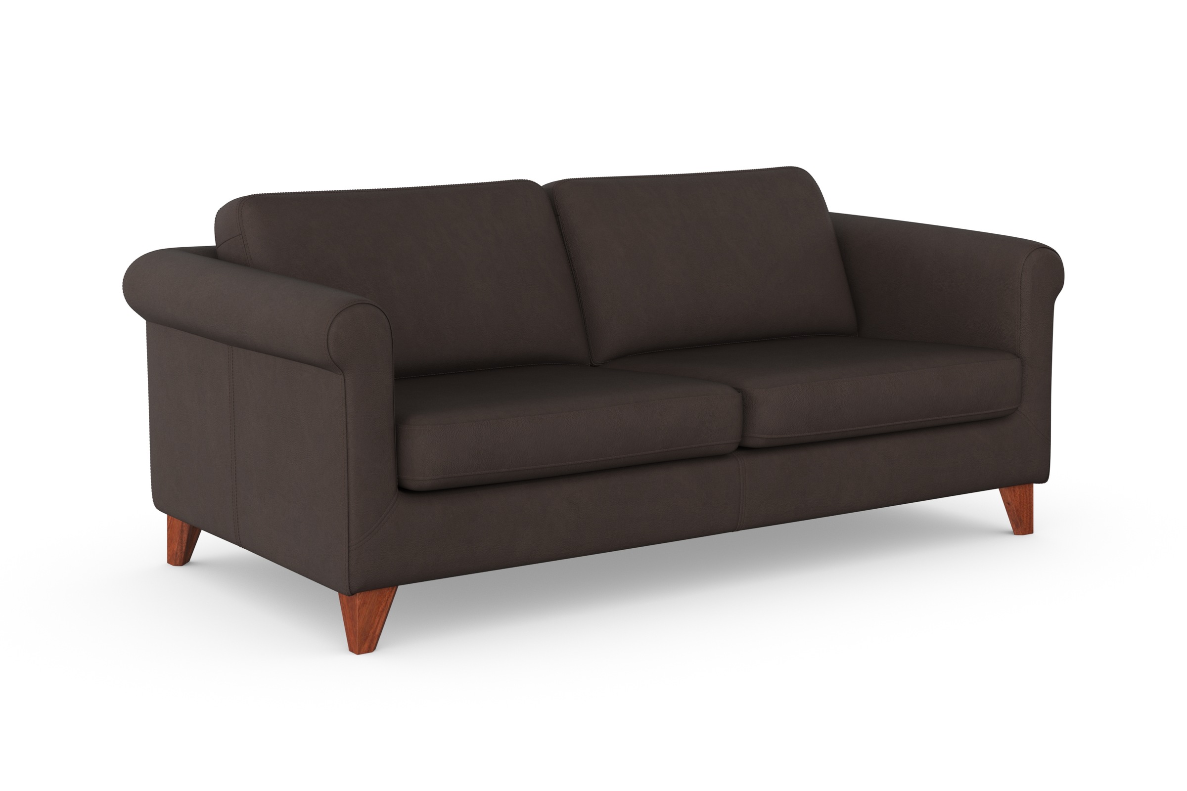 machalke® 2,5-Sitzer »amadeo«, Ledersofa mit geschwungenen Armlehnen, Breite 180 cm