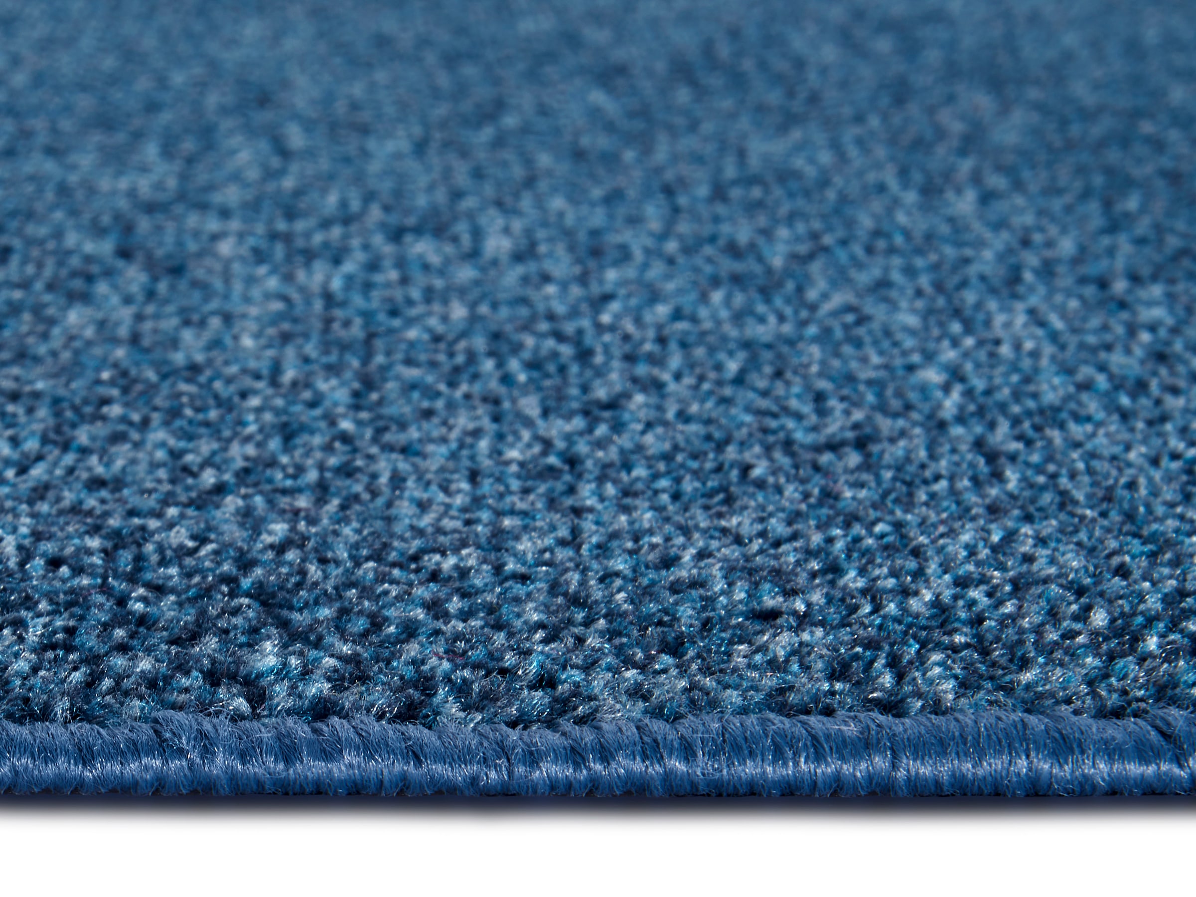 Hanse Home Exclusiv Chemin de table »Liberty« Rectangulaire 7 mm Höhe Uni-Meliert, robust, kräftige Farben, rundherum farbige Kettelung