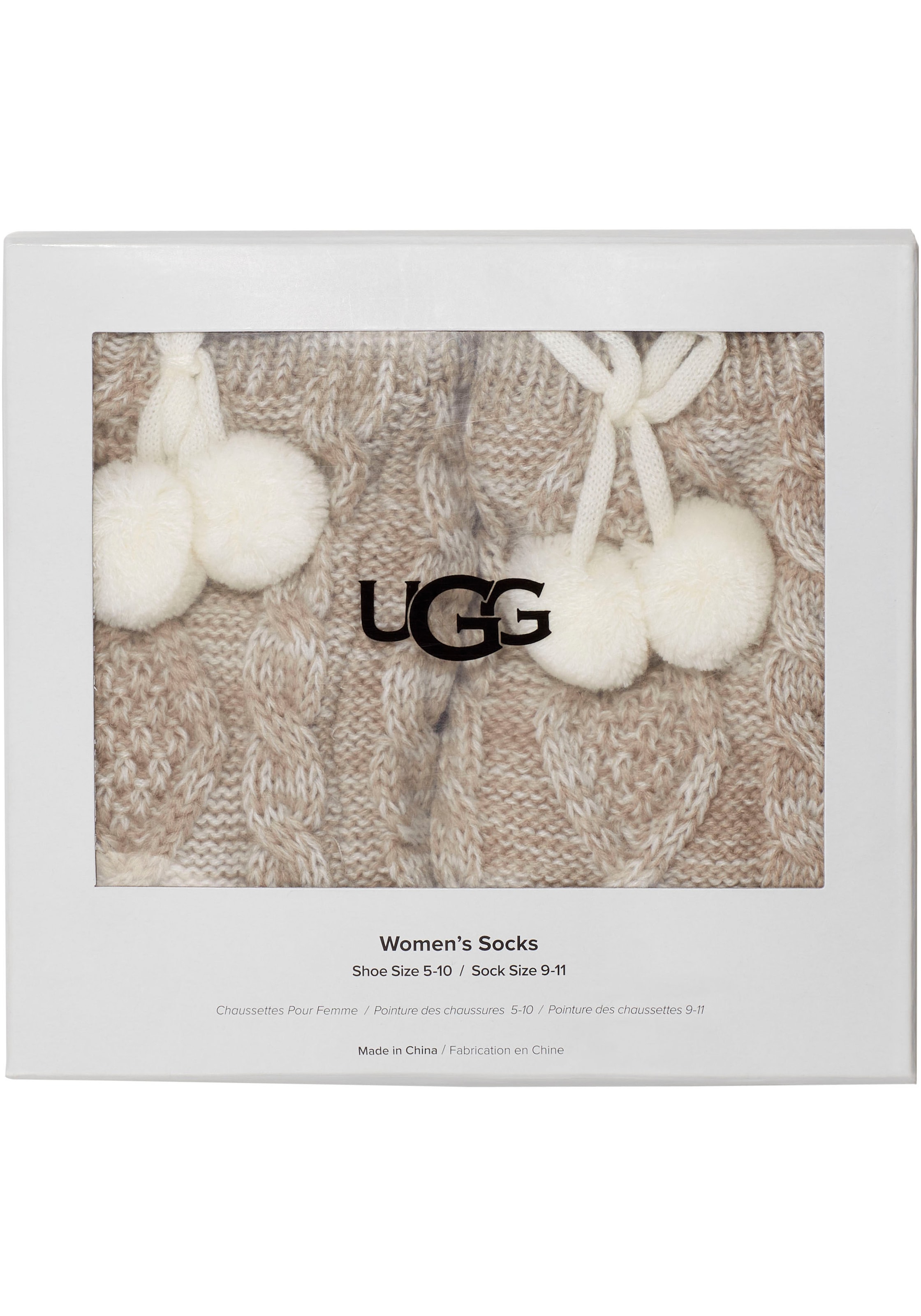 UGG Socken »W GIFTABLE BOXED POM POM SOCK«