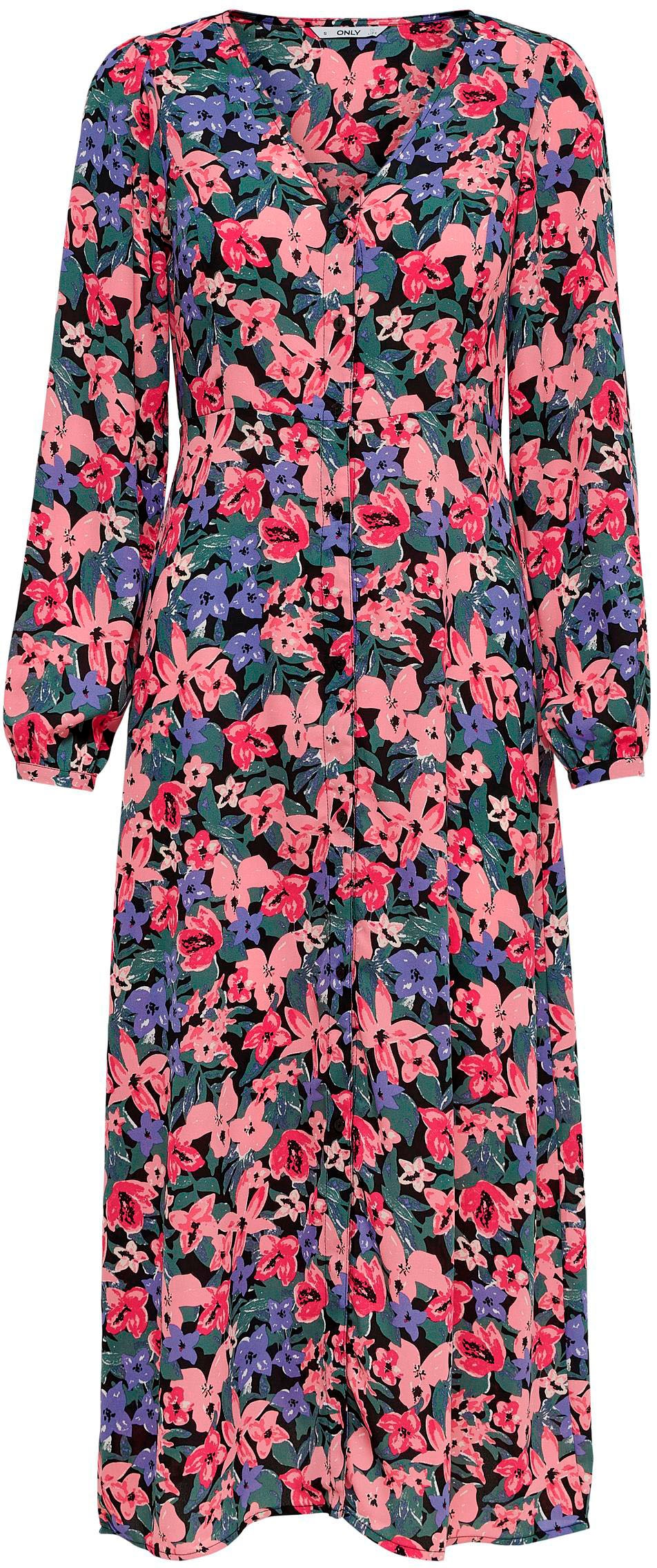 Image of Only Druckkleid »ONLALMA LIFE VIS L/S FIONA DRESS« bei Ackermann Versand Schweiz