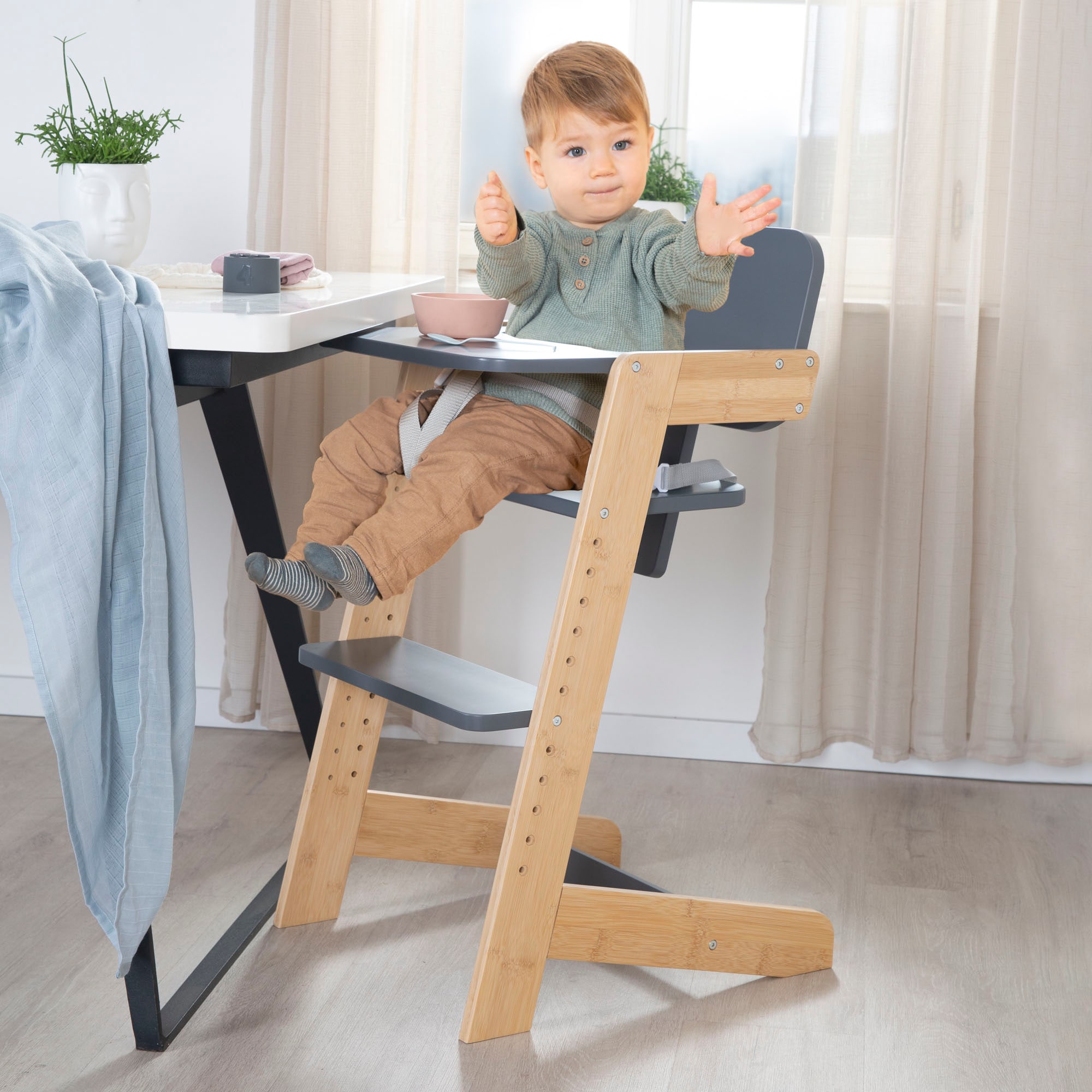roba® Chaise haute »Lernturm Nature Up« ()