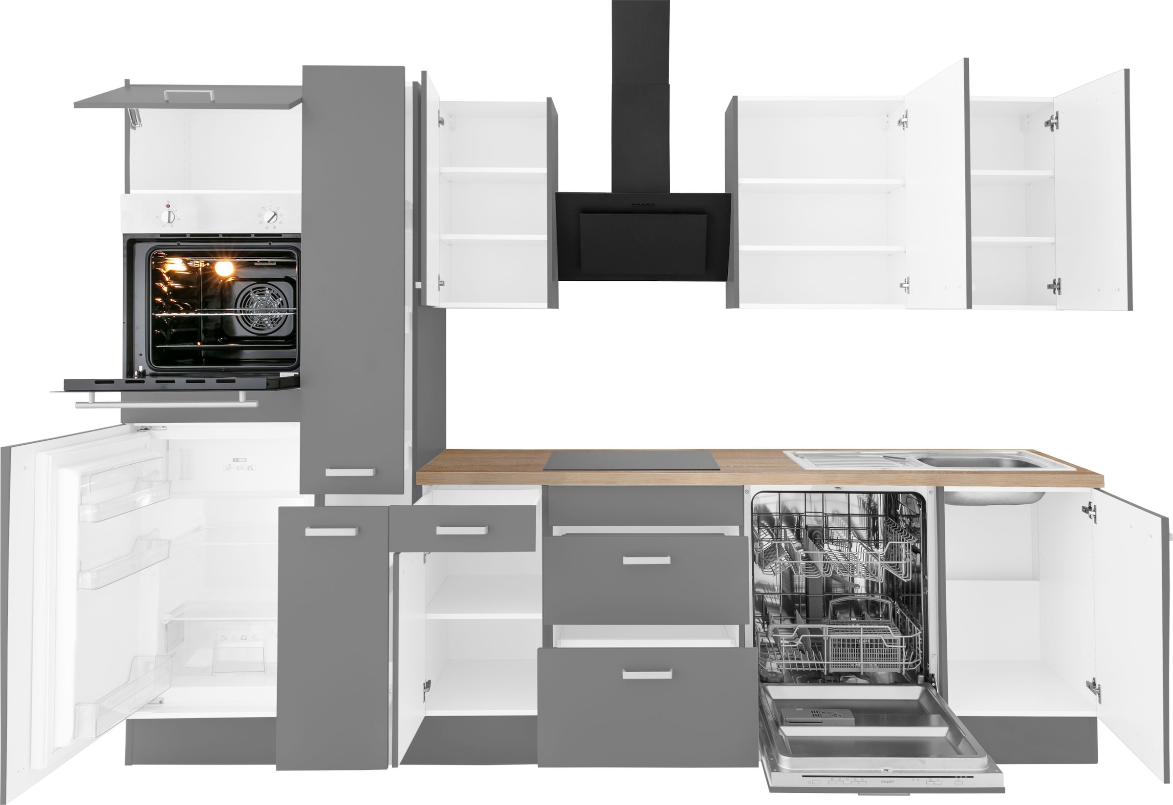 Image of OPTIFIT Küchenzeile "Parma" ohne E-Geräte, Breite 300 cm