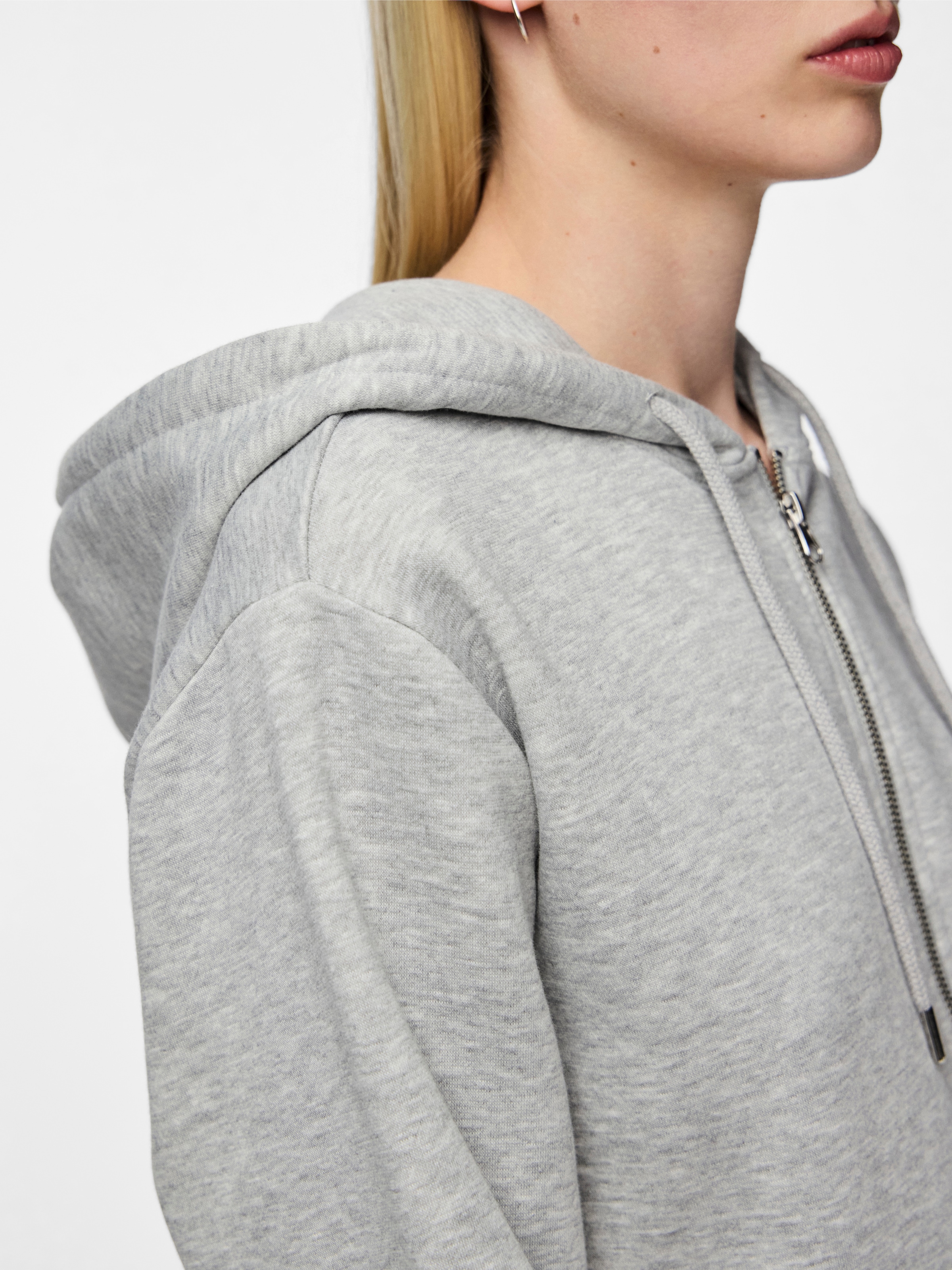 pieces Kapuzensweatshirt »PCCHILLI LS ZIP HOODIE NOOS BC«
