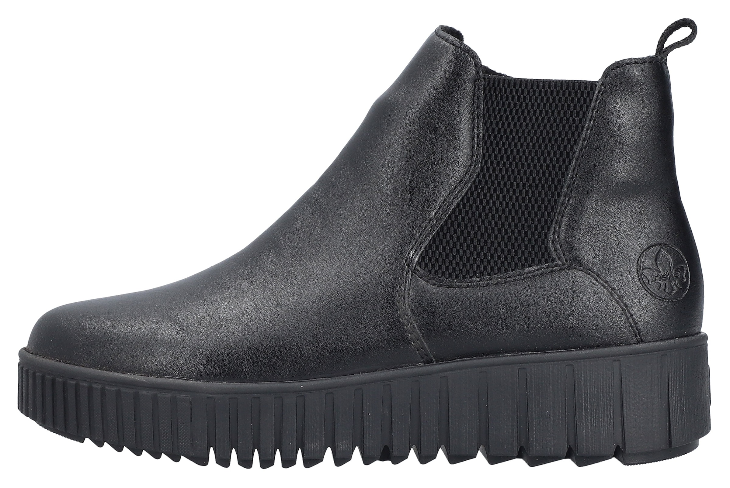 Rieker Bottes d'hiver  chelsea boots, sneakers à plateforme, bottines, fermeture éclair et stretch