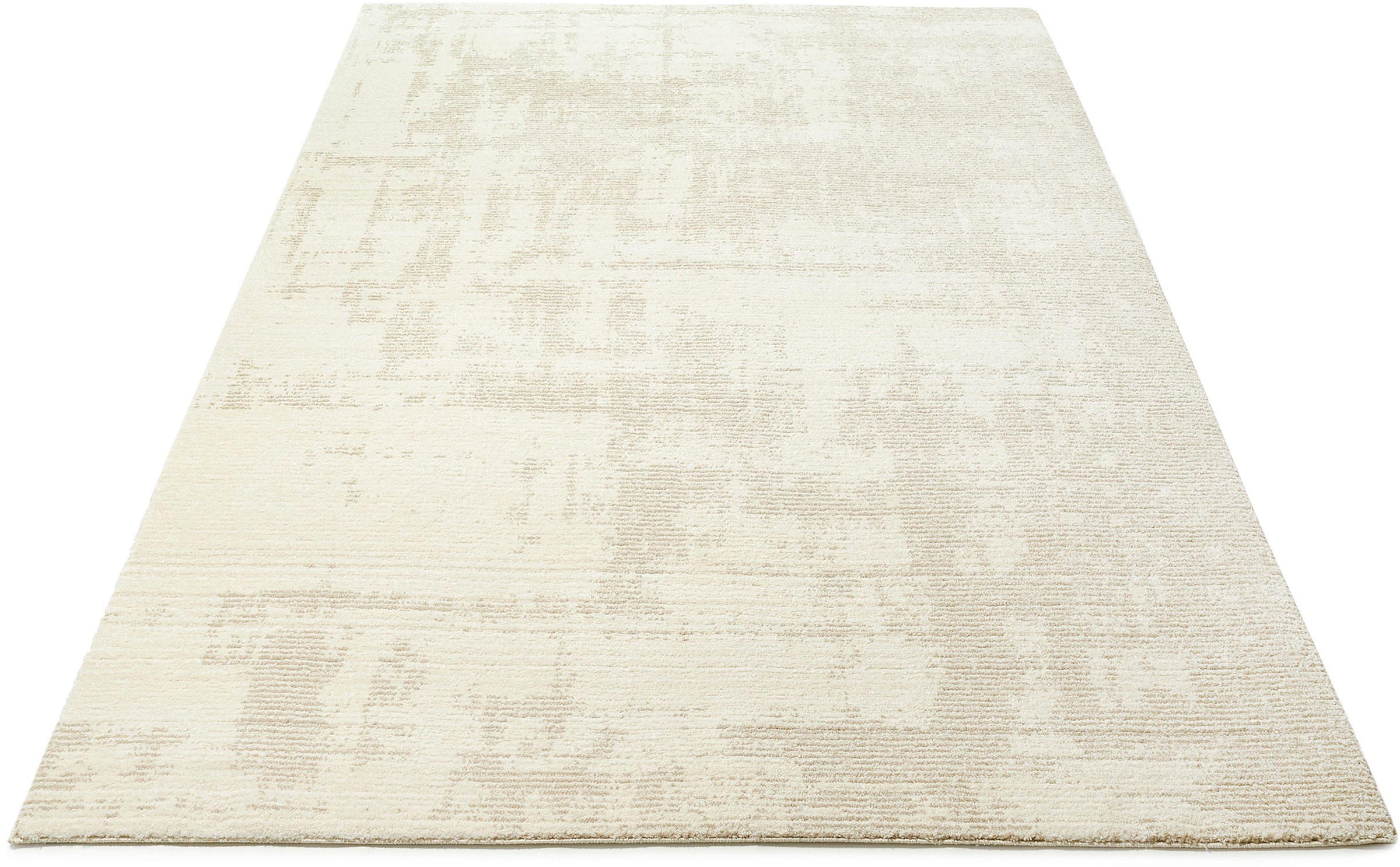 Image of andas Teppich »Doralis«, rechteckig, 14 mm Höhe, mit Schrumpfgarn-Effekt, Kurzflor, idealer Teppich für Wohnzimmer, Esszimmer, Schlafzimmer bei Ackermann Versand Schweiz