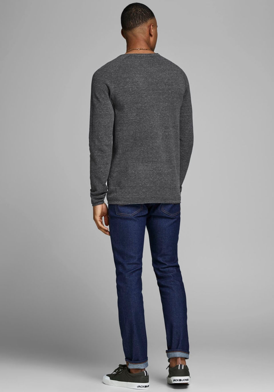 Jack & Jones Rundhalspullover »HILL KNIT«