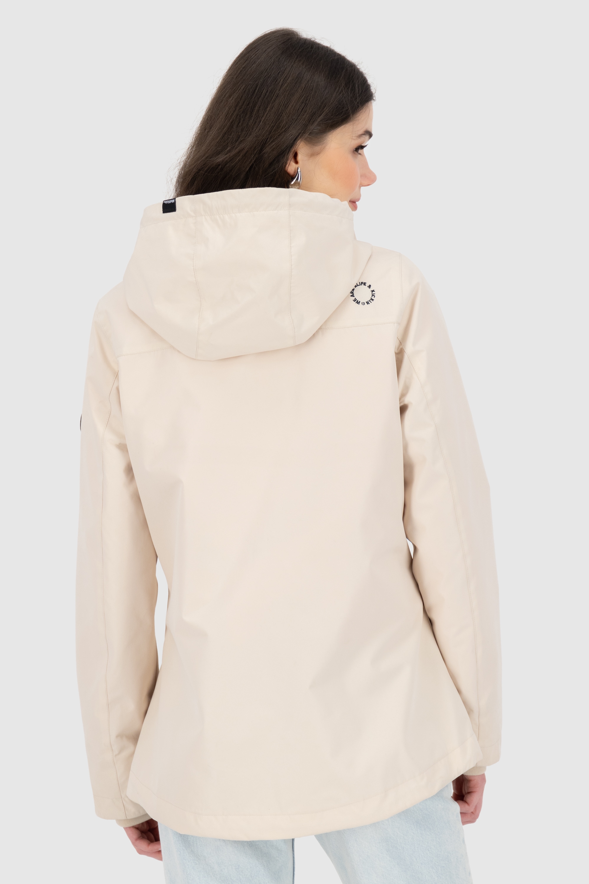 Alife & Kickin Veste d'extérieur »LilouAKA« avec capuche veste légère cintrée de mi-saison avec capuche réglable