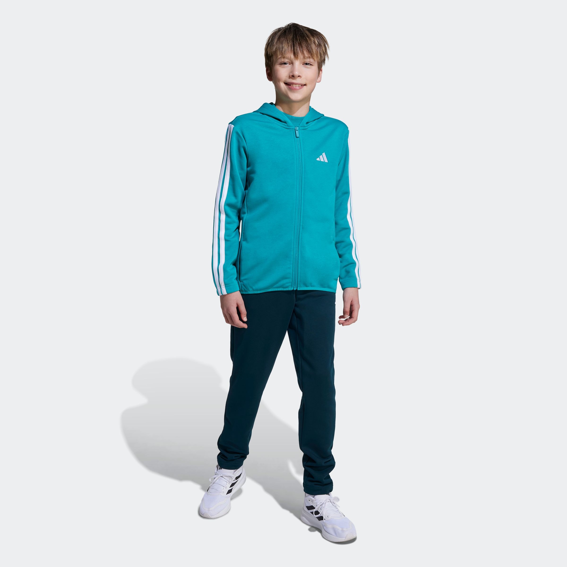adidas Sportswear Trainingsanzug »J 3S FT TS 220«, (2 tlg.)