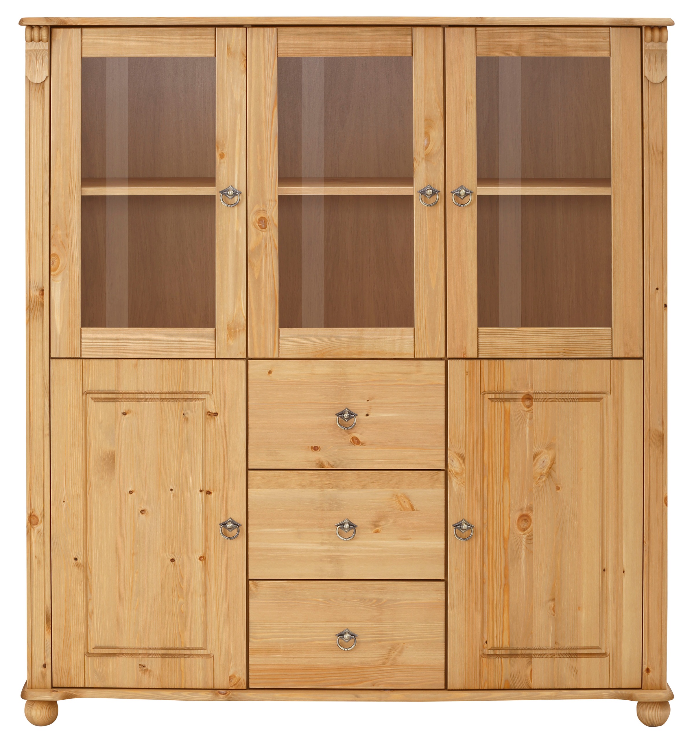 Image of Home affaire Highboard »Ferrera«, im romantischen Landhausstil bei Ackermann Versand Schweiz