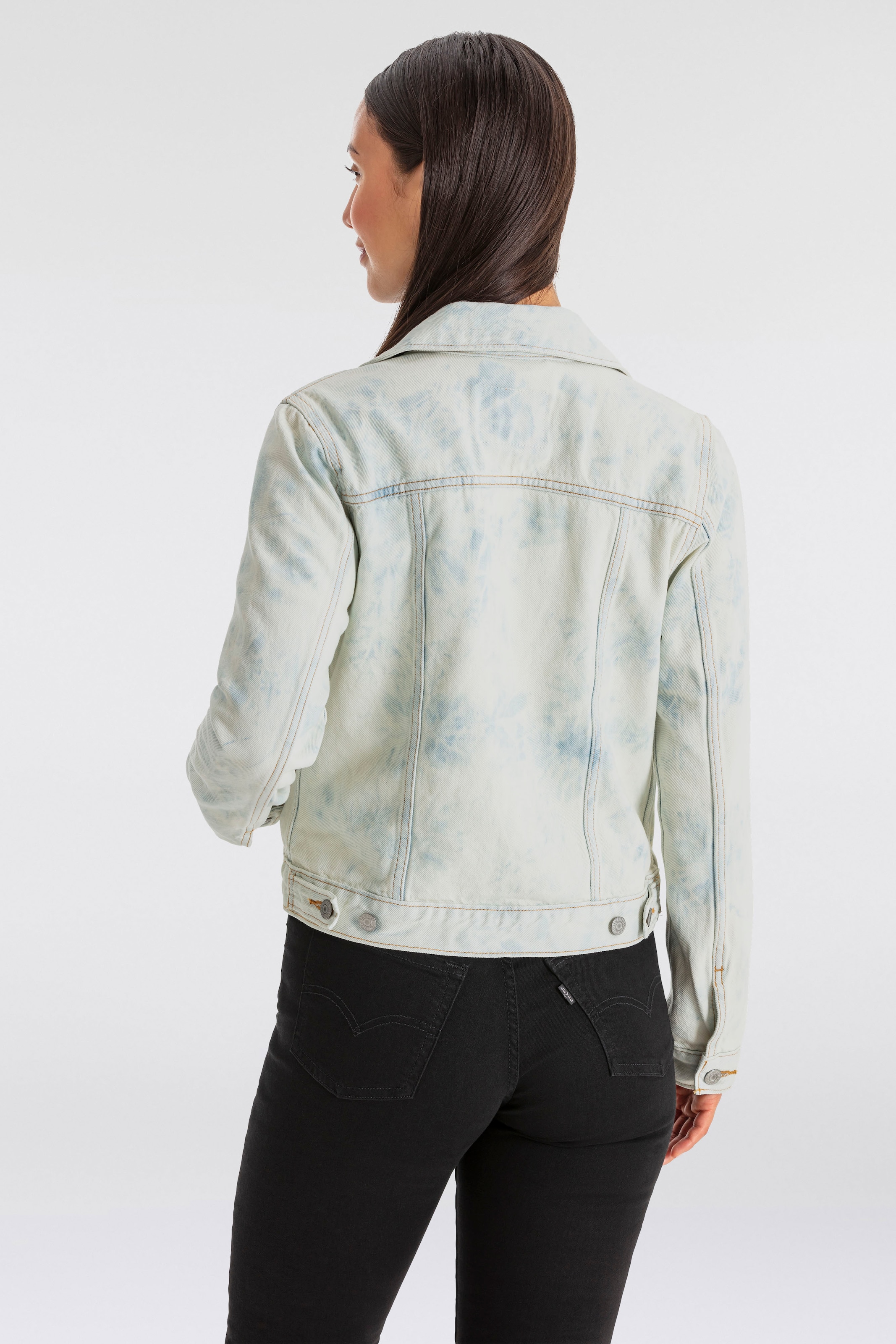 Levi's® Jeansjacke »ORIGINAL TRUCKER«, in Batik-Optik