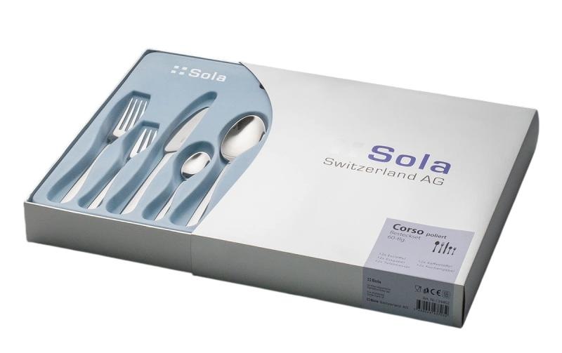 Image of Sola Besteck-Set "Besteckset Corso 60-teilig"