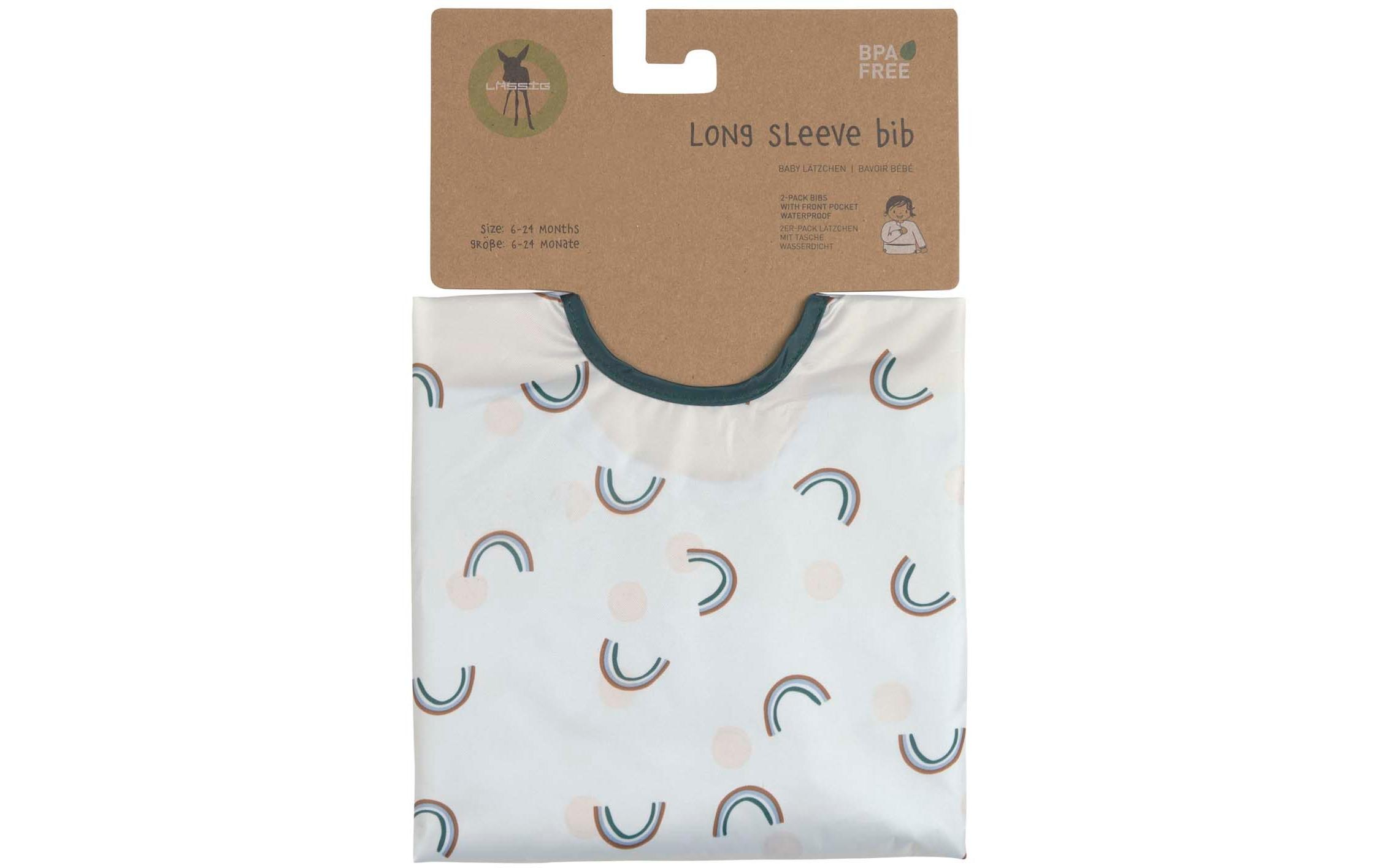 LÄSSIG Lätzchen »2er Set«, (2 St.)