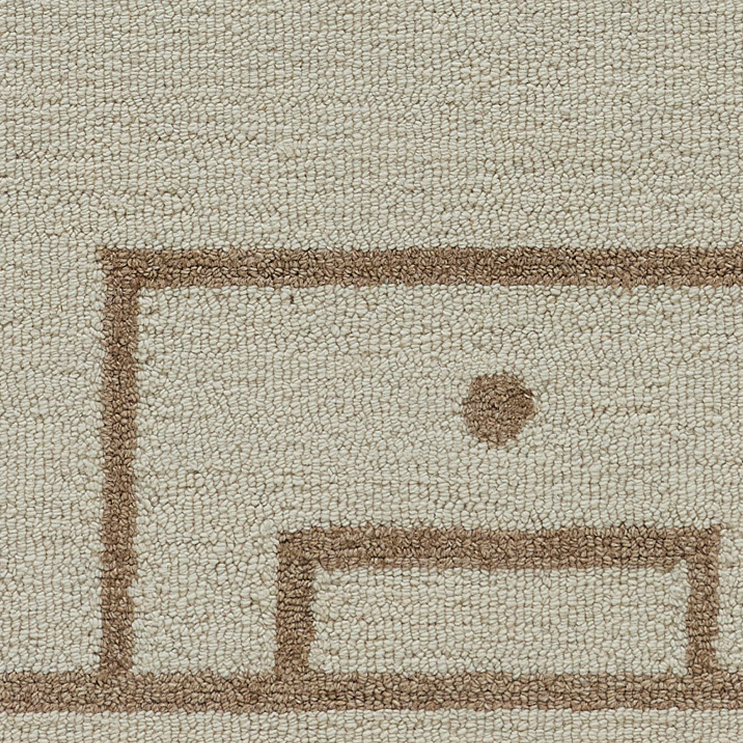 THEKO Kinderteppich »Gaia Kids Football« rechteckig 10 mm Höhe getuftet, reine Schurwolle, Motiv Fussballfeld, Kinderzimmer