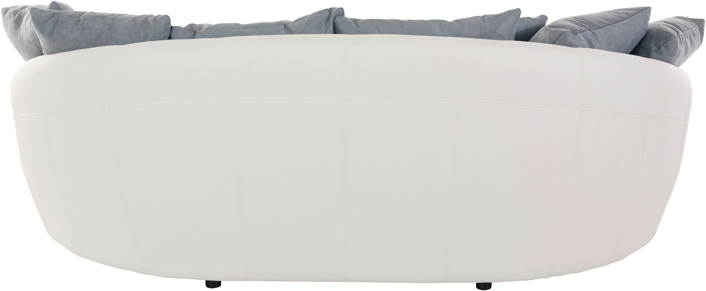 COTTA Canapé Big »Aruba« méga canapé confortable XXL en forme organique avec nombreux coussins