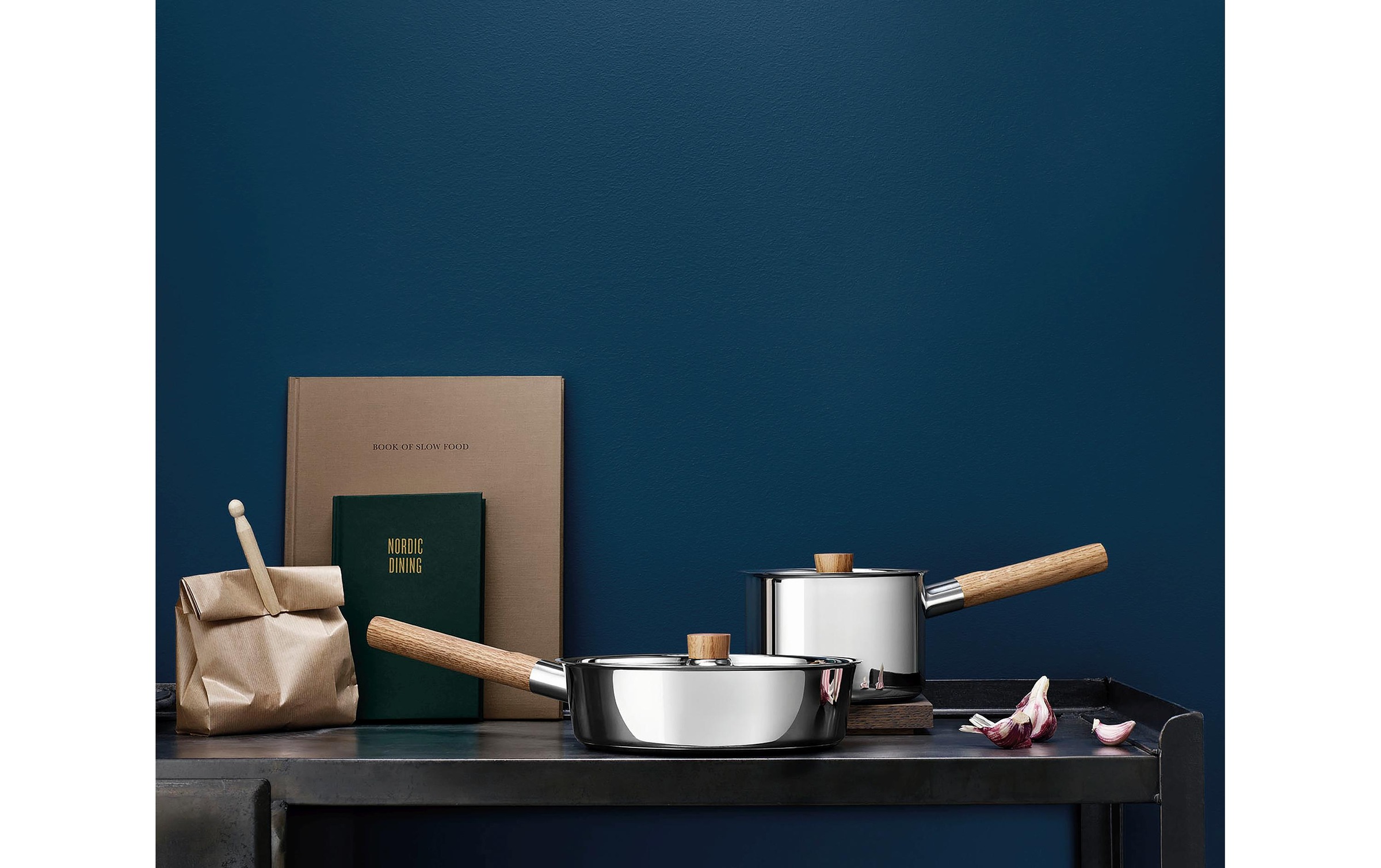 Eva Solo Kochtopf »Sauteuse Nordic Kitchen 24cm« Edelstahl