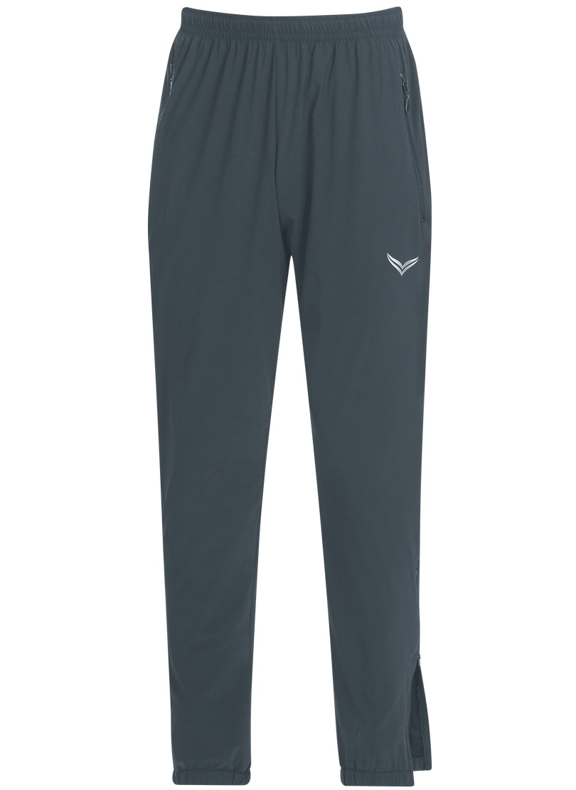 Trigema Jerseyhose »TRIGEMA Freizeithose mit Bein-Reissverschluss«, (1 tlg.)