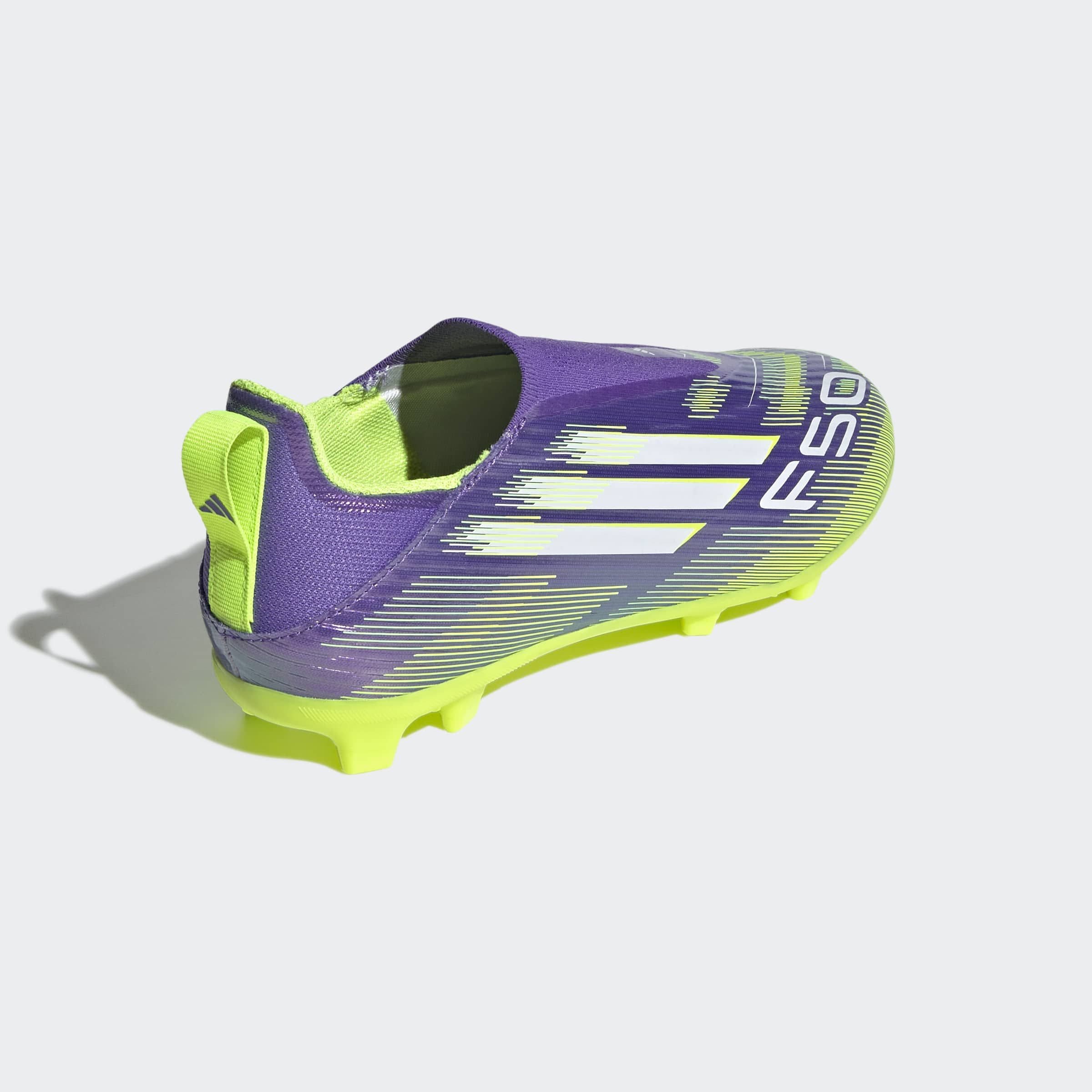 adidas Performance Fussballschuh »F50 LEAGUE LACELESS FIRM/MULTI-GROUND BOOTS KINDER«, geeignet für Rasen- und Kunstrasenplätze