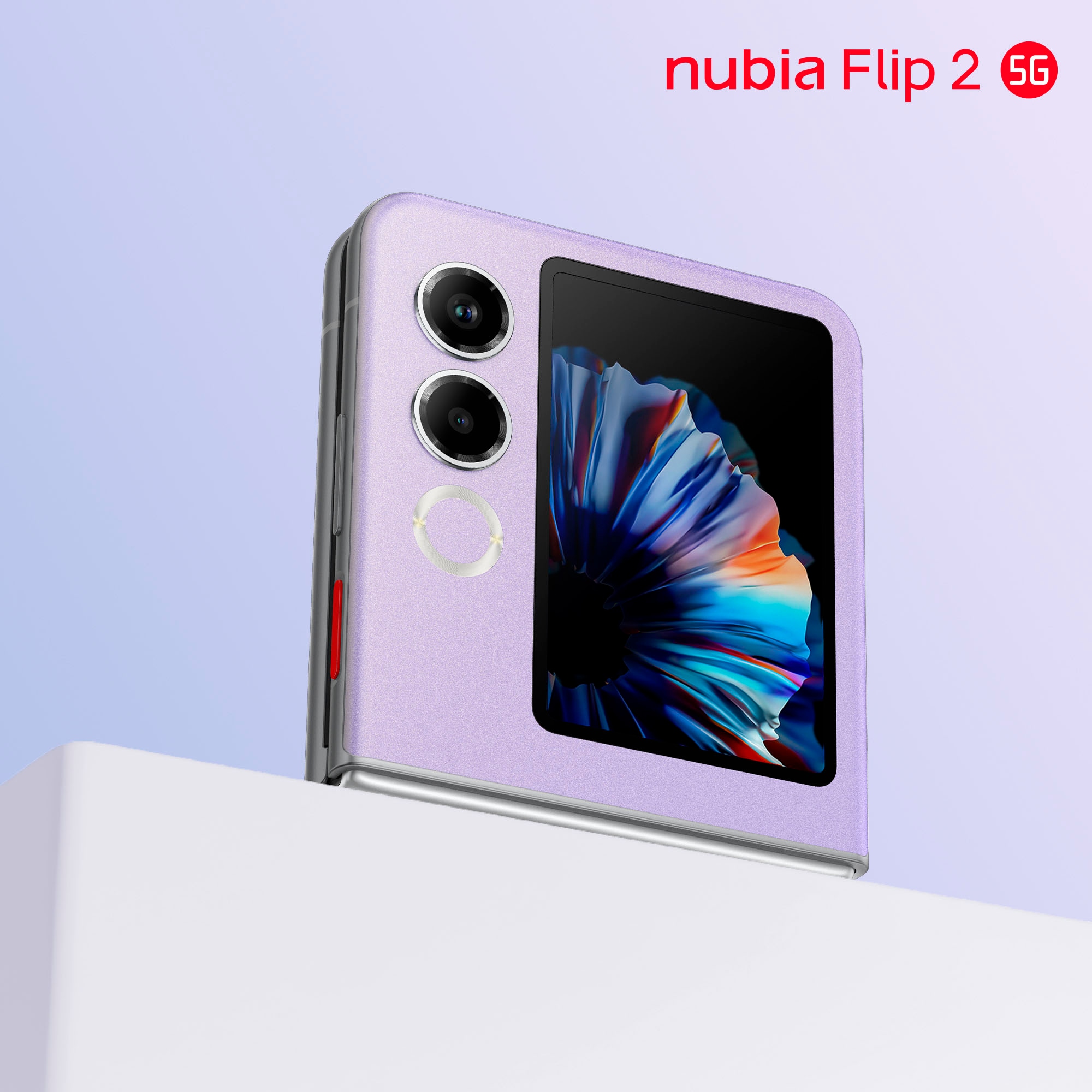 Nubia Smartphone »Flip 2« lilas violet