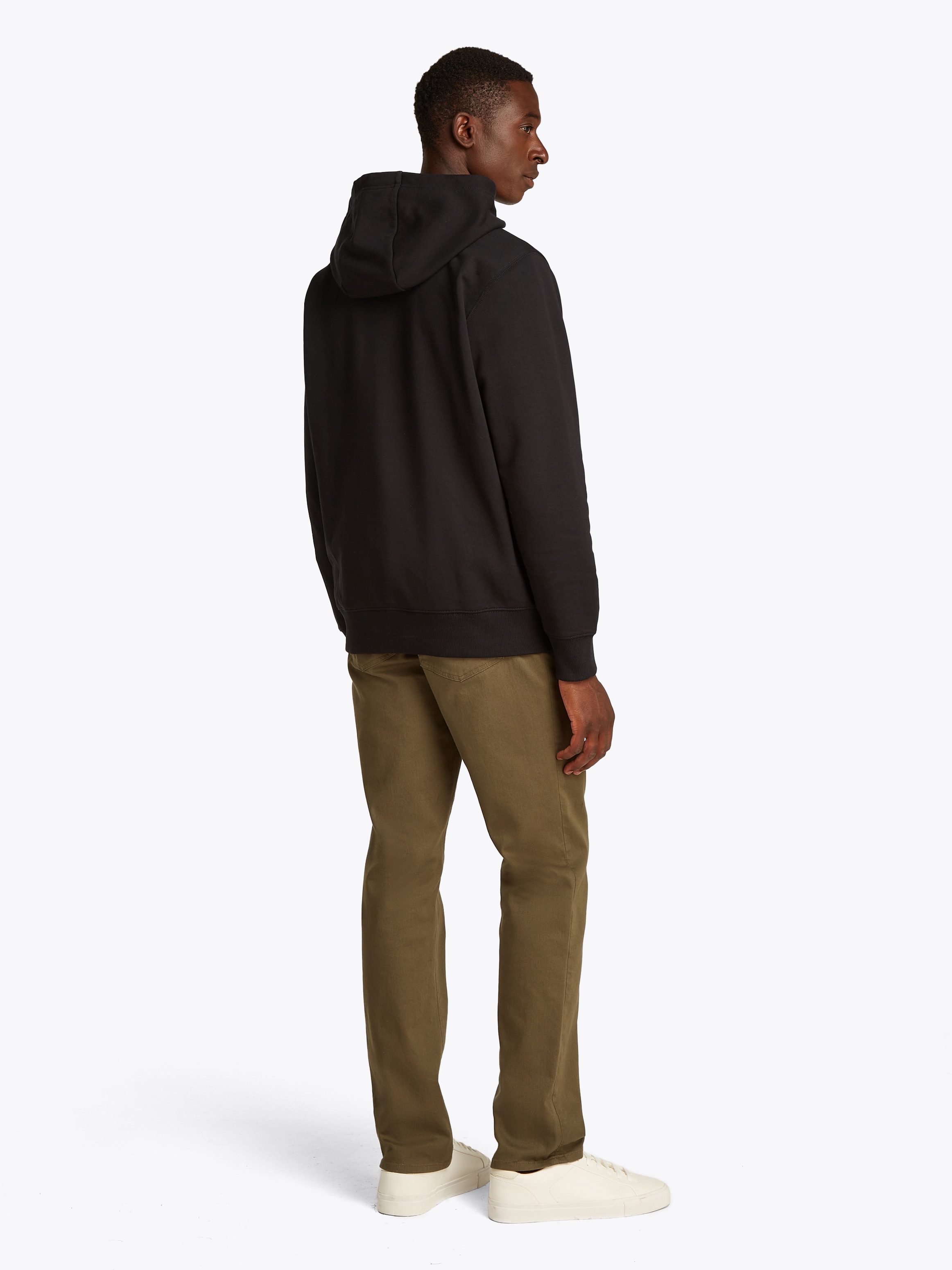 Tommy Hilfiger Hoodie »HILFIGER CENTER STACK HOODY«, mit grossem mehrfarbigen Print