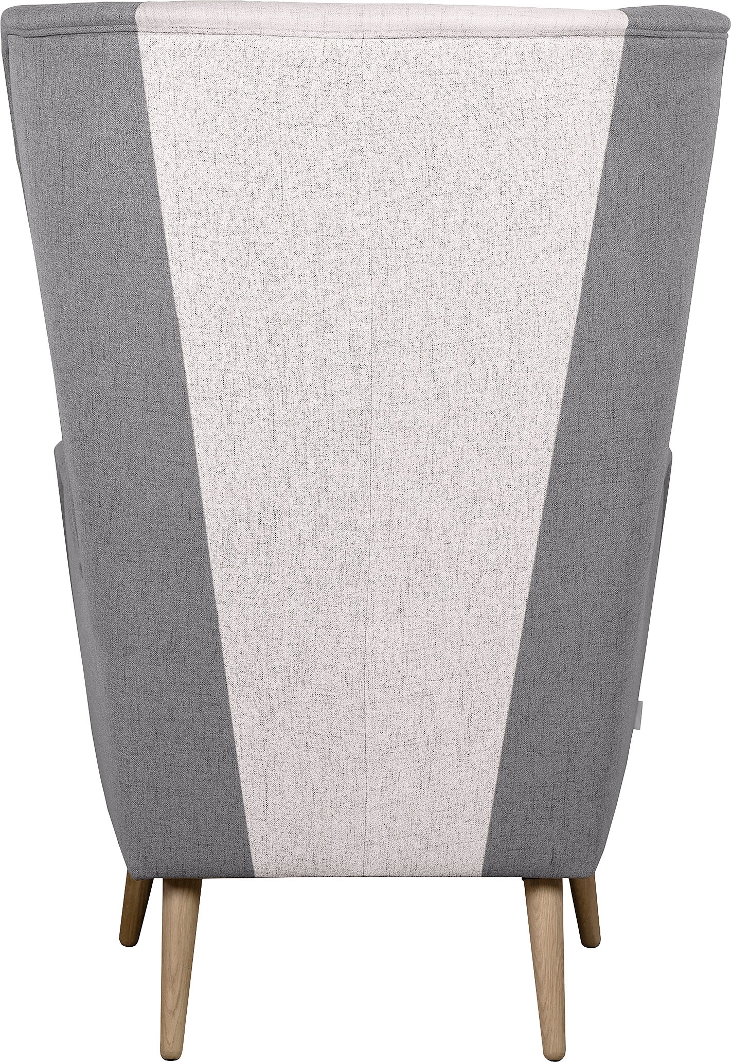 Guido Maria Kretschmer Home&Living Sessel »Salla Bezug Bouclé oder Struktur fein, Ohrensessel«, wahlweise mit oder ohne Hocker; grosser Sessel: Masse B/T/H: 78/94/118cm