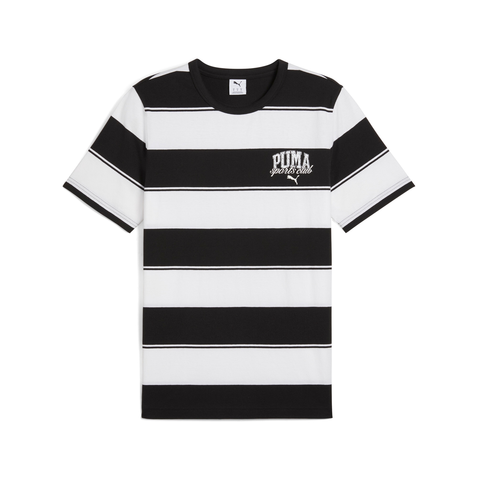 Image of PUMA T-Shirt "CLASS STRIPED TEE" Regular Fit, Rundhalsausschnitt, mit Streifenprint, Kurzarm