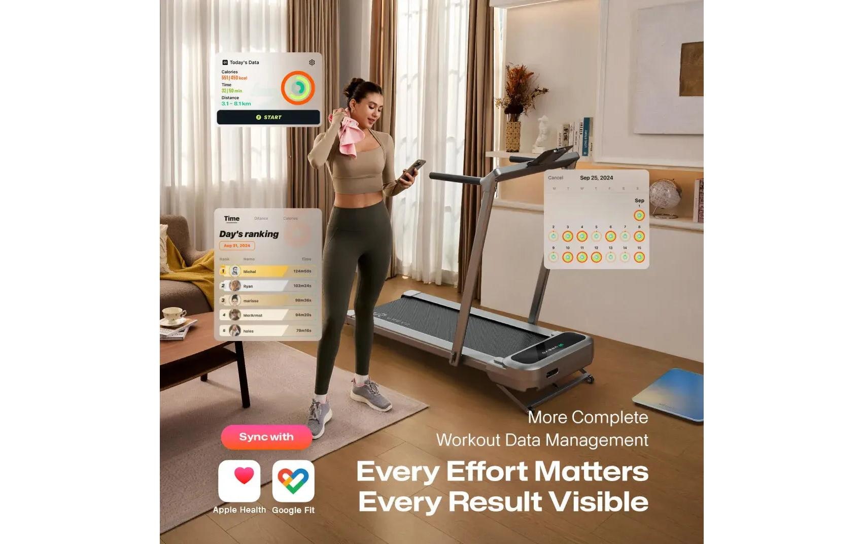   Laufband »Urevo FoldiMix 5 l Pro Smart«