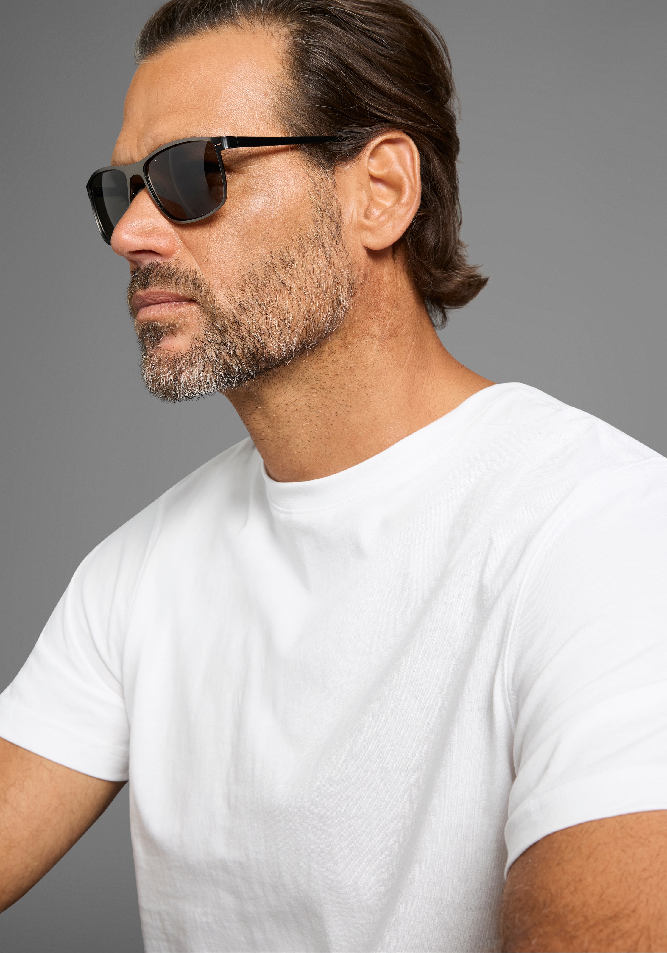 Image of Mans World Sonnenbrille mit matt-anthrazit farbenden Rahmen