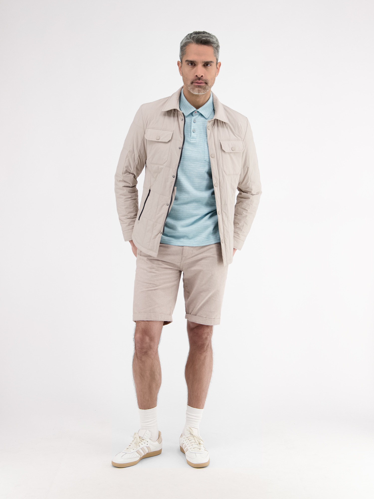 LERROS Poloshirt »LERROS Poloshirt, sportiv-gestreift«