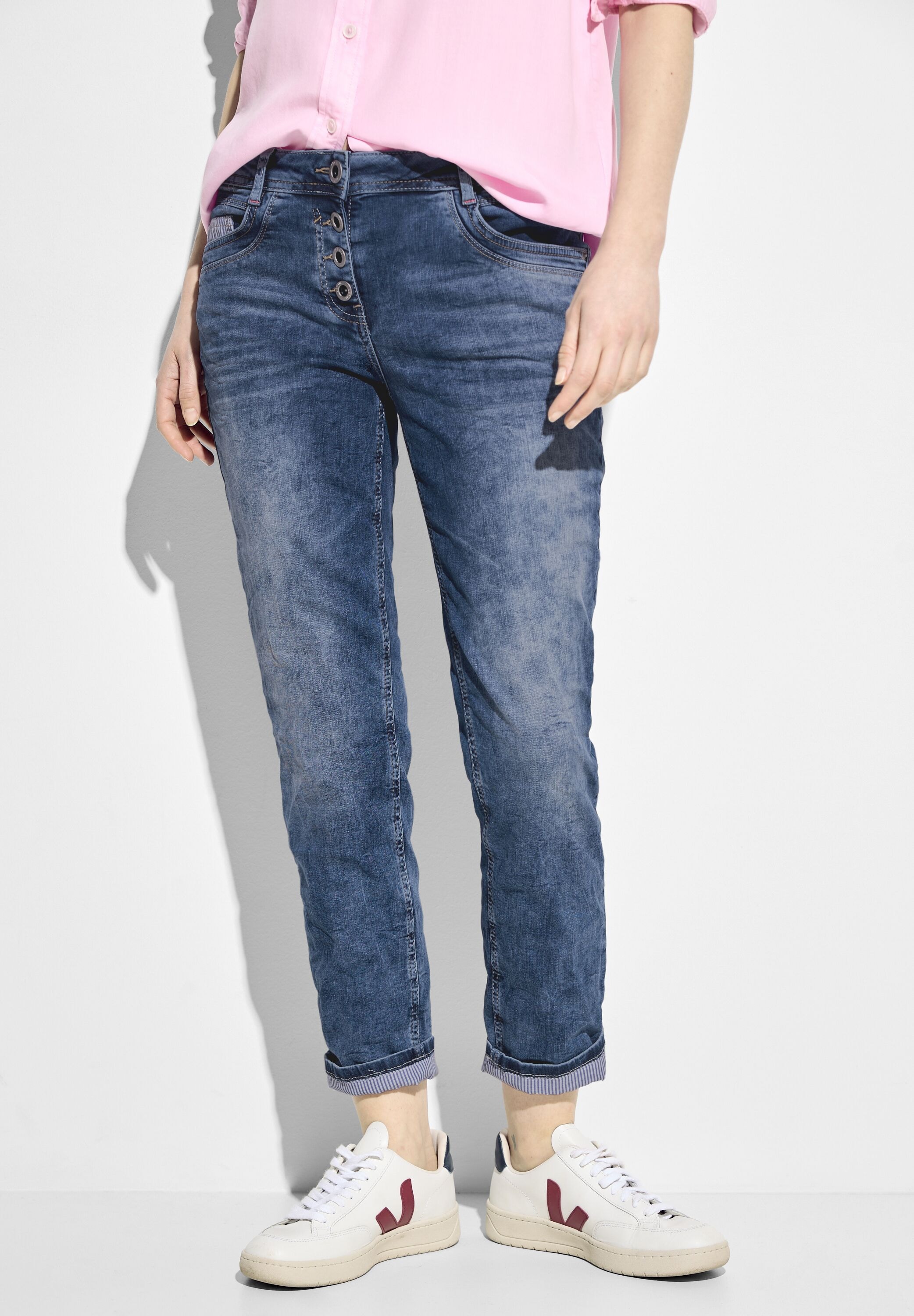 7/8-Jeans, im Five-Pocket-Stil
