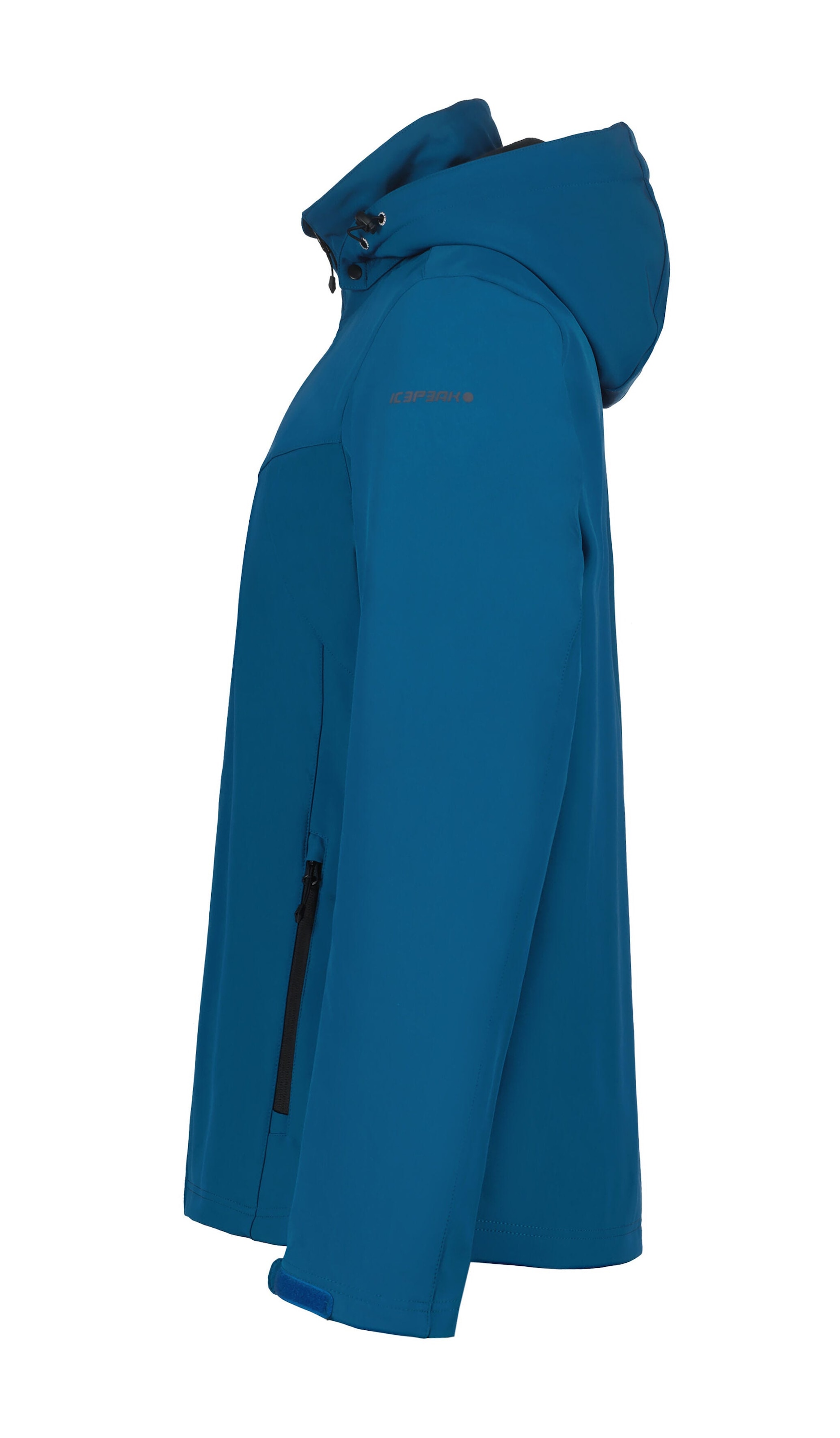 Icepeak Softshelljacke »ICEPEAK BRIMFIELD« mit Kapuze mit abnehmbarer Kapuze, winddicht, wasserabweisend, atmungsaktiv