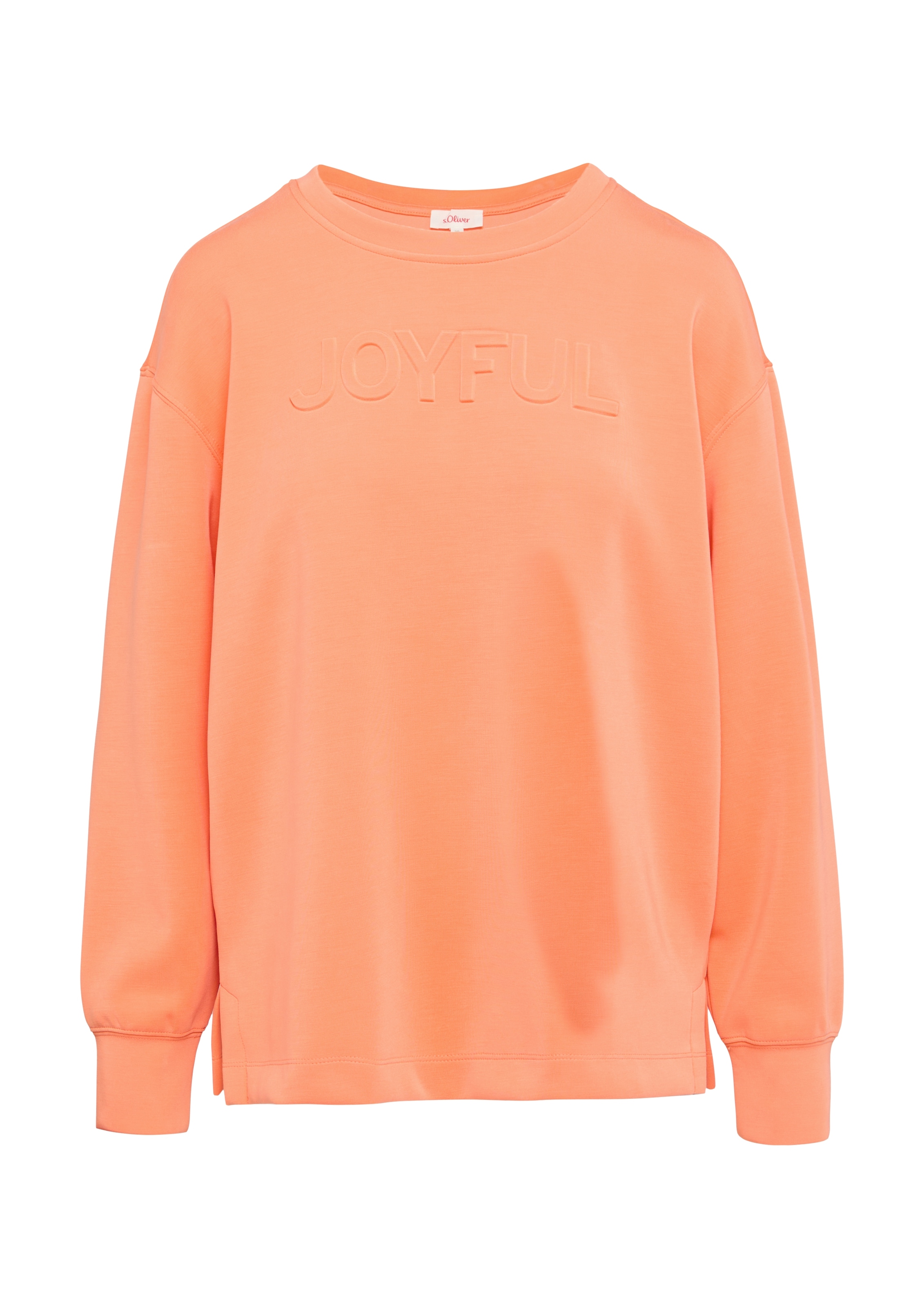 s.Oliver Sweatshirt, mit Schriftzug