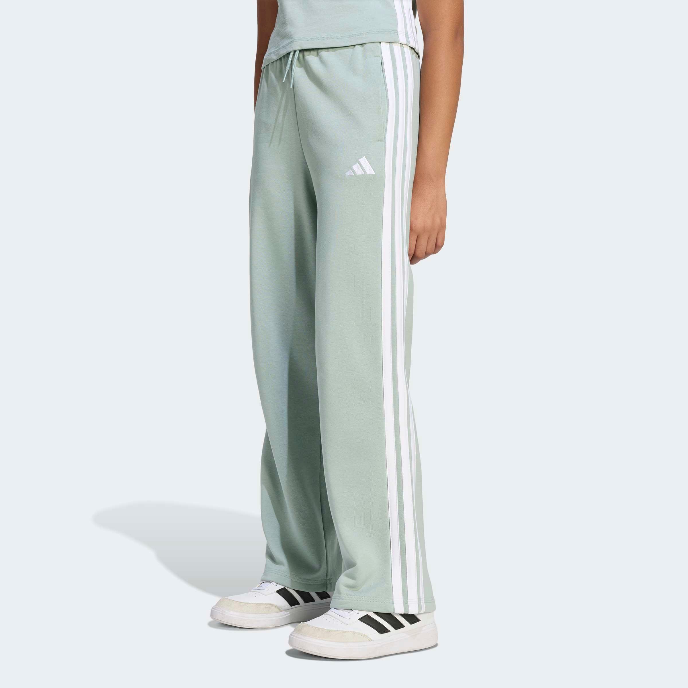 Image of adidas Sportswear Sporthose "ESSENTIALS" für Kinder, aus Baumwolle, mit Gummizug, normal-weite Passform