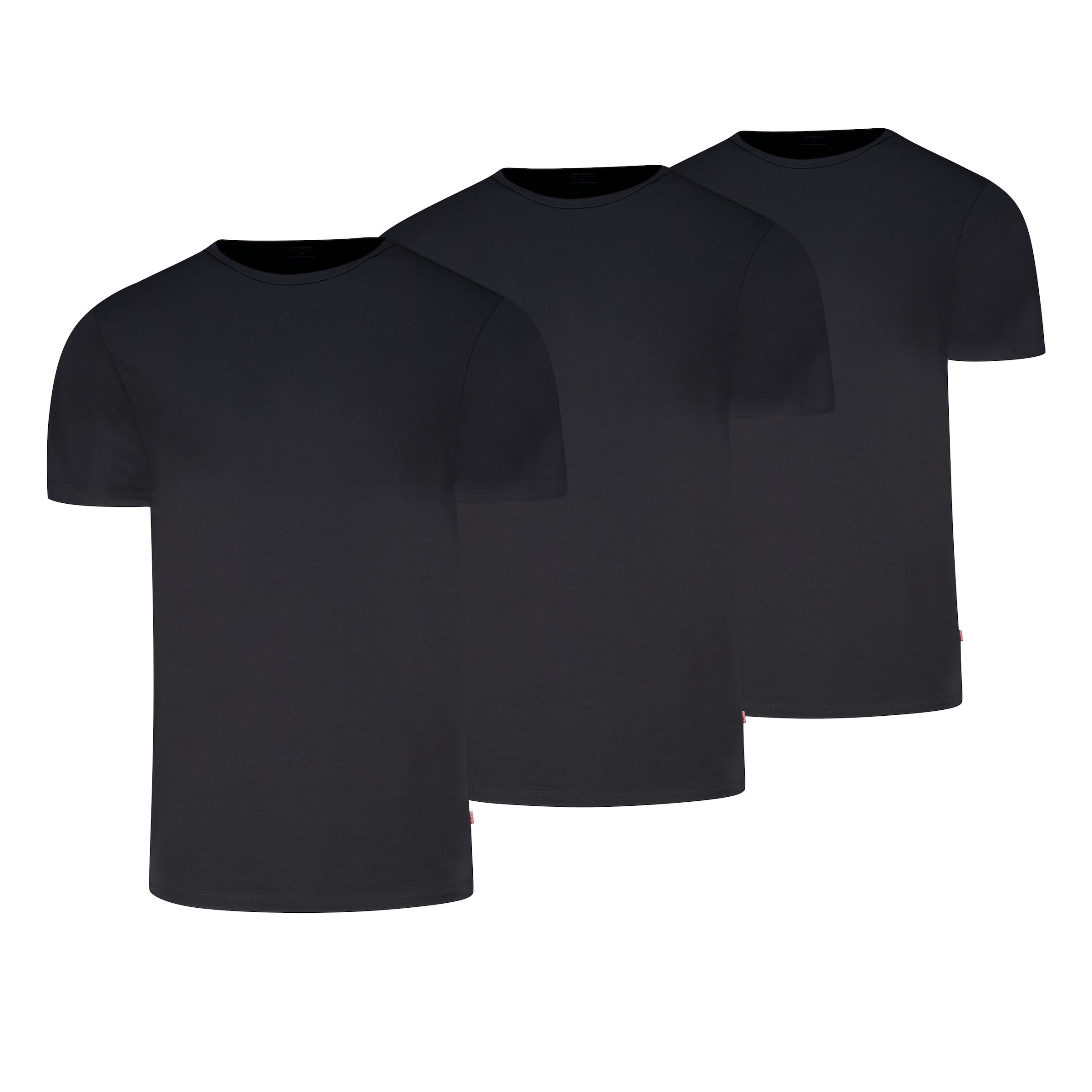 Image of Levis T-Shirt "LEVIS MEN SOLID CREW" 3er Pack, mit Rundhalsausschnit und kurzen Ärmeln, Multipack
