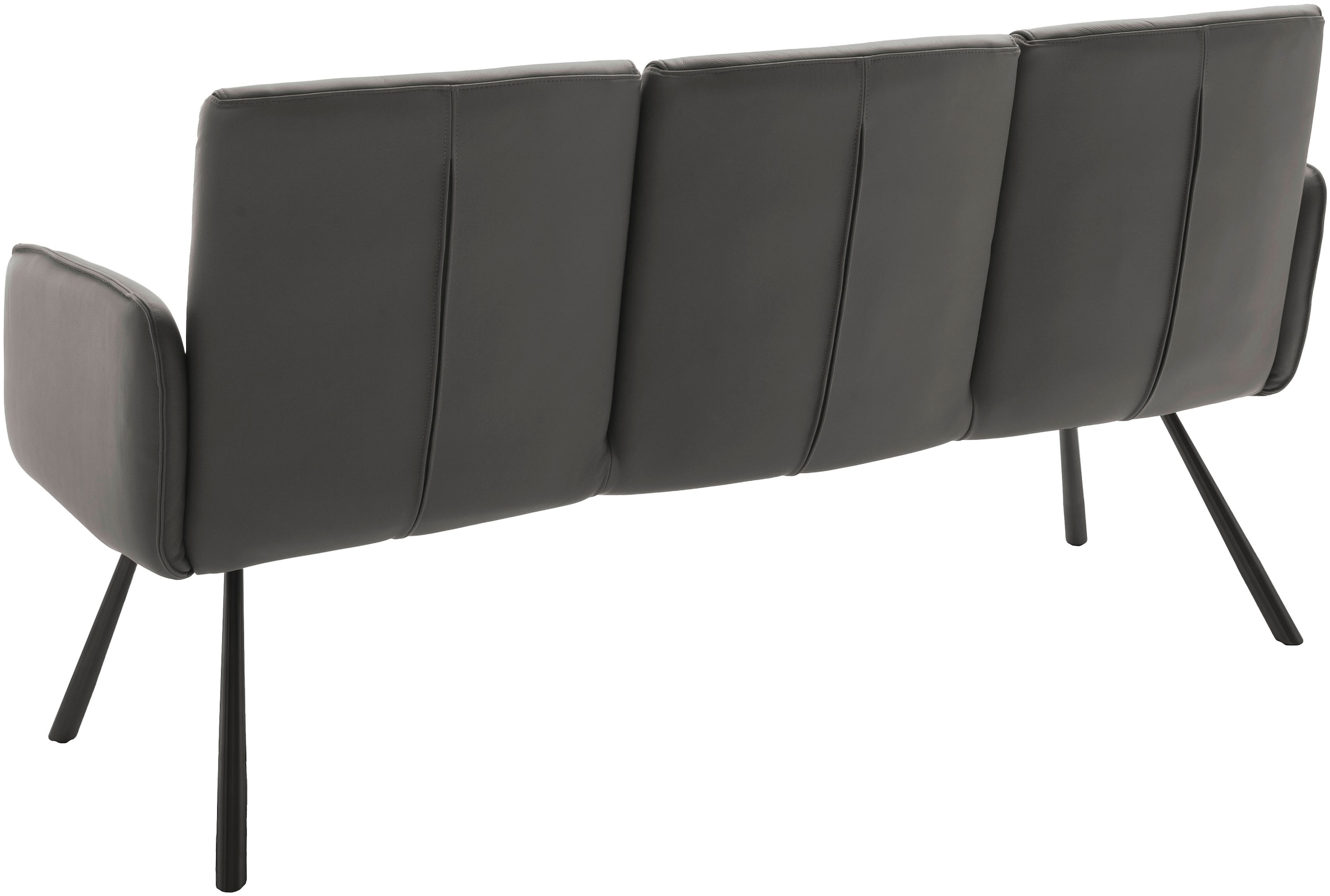 MCA furniture Sitzbank »Delane« 1 Stk. tlg. Taschenfederkern, Lehnenkippfunktion, Armlehnen, beweglicher Rücken