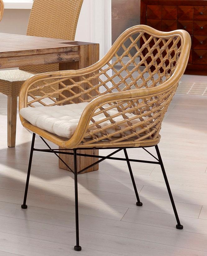 Image of Home affaire Rattanstuhl () 1 Stk.ohne Sitzkissen