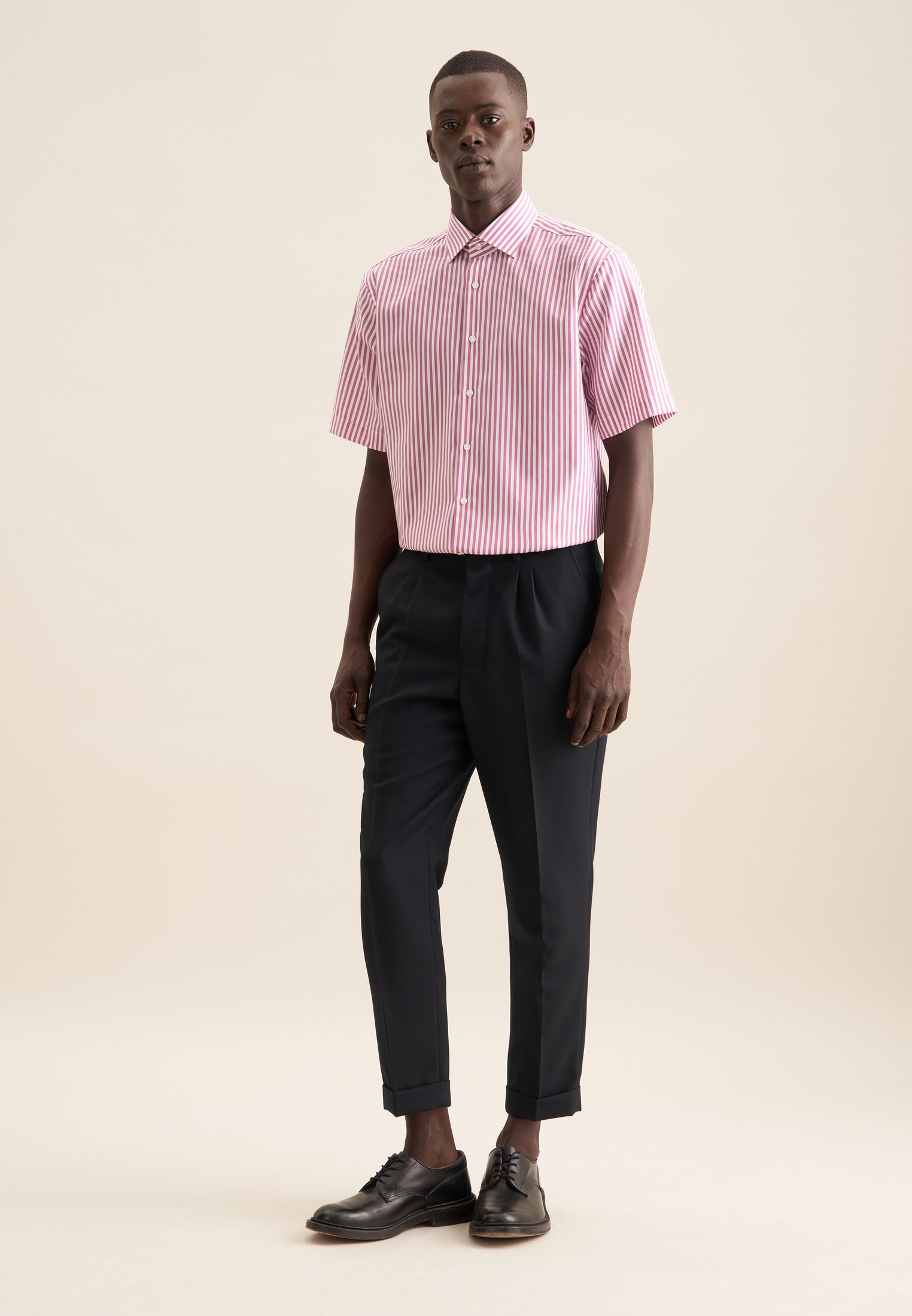 seidensticker Chemise d'affaires »Regular« Regular 1/2 Kentkragen Streifen