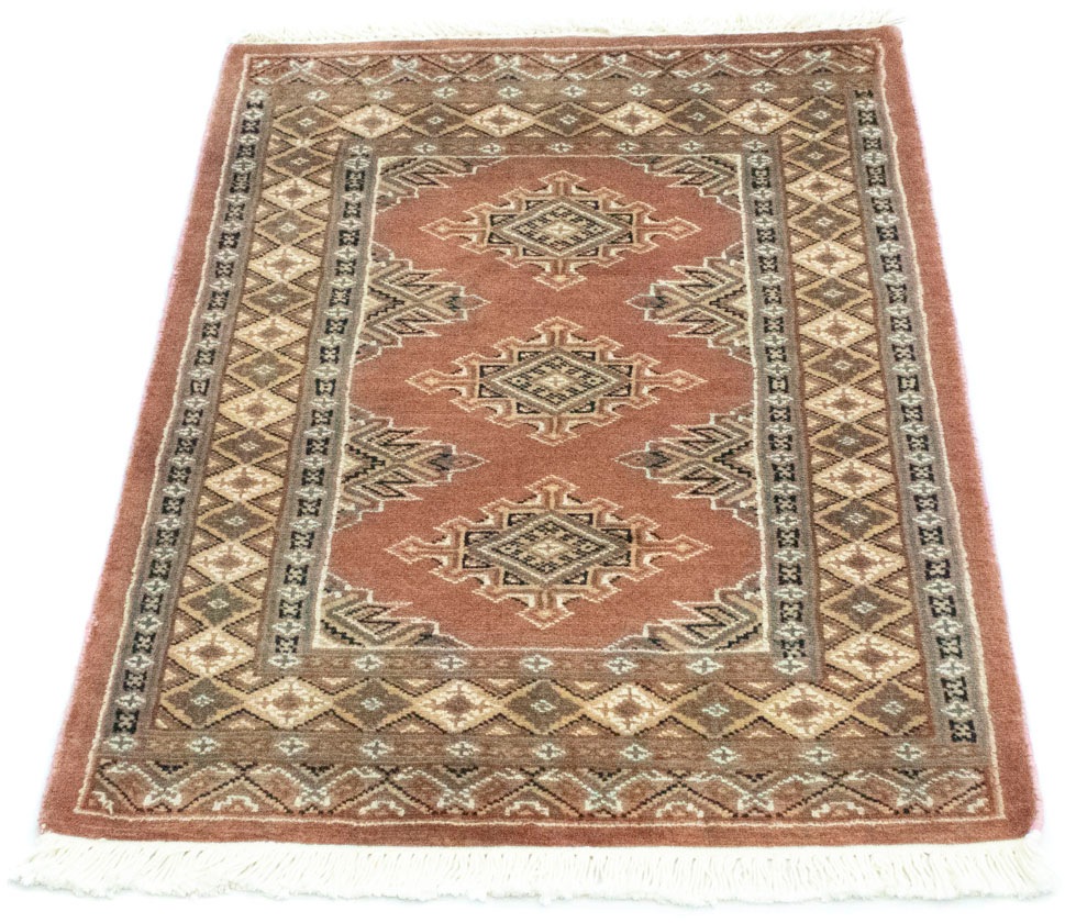 Image of morgenland Teppich »Buchara Teppich handgeknüpft braun«, rechteckig, 6 mm Höhe bei Ackermann Versand Schweiz
