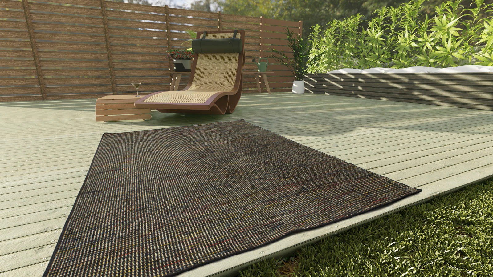 morgenland Wollteppich »Arvin - Kelim Teppich - Trendy«, rechteckig, 1 mm Höhe, Flachgewebe